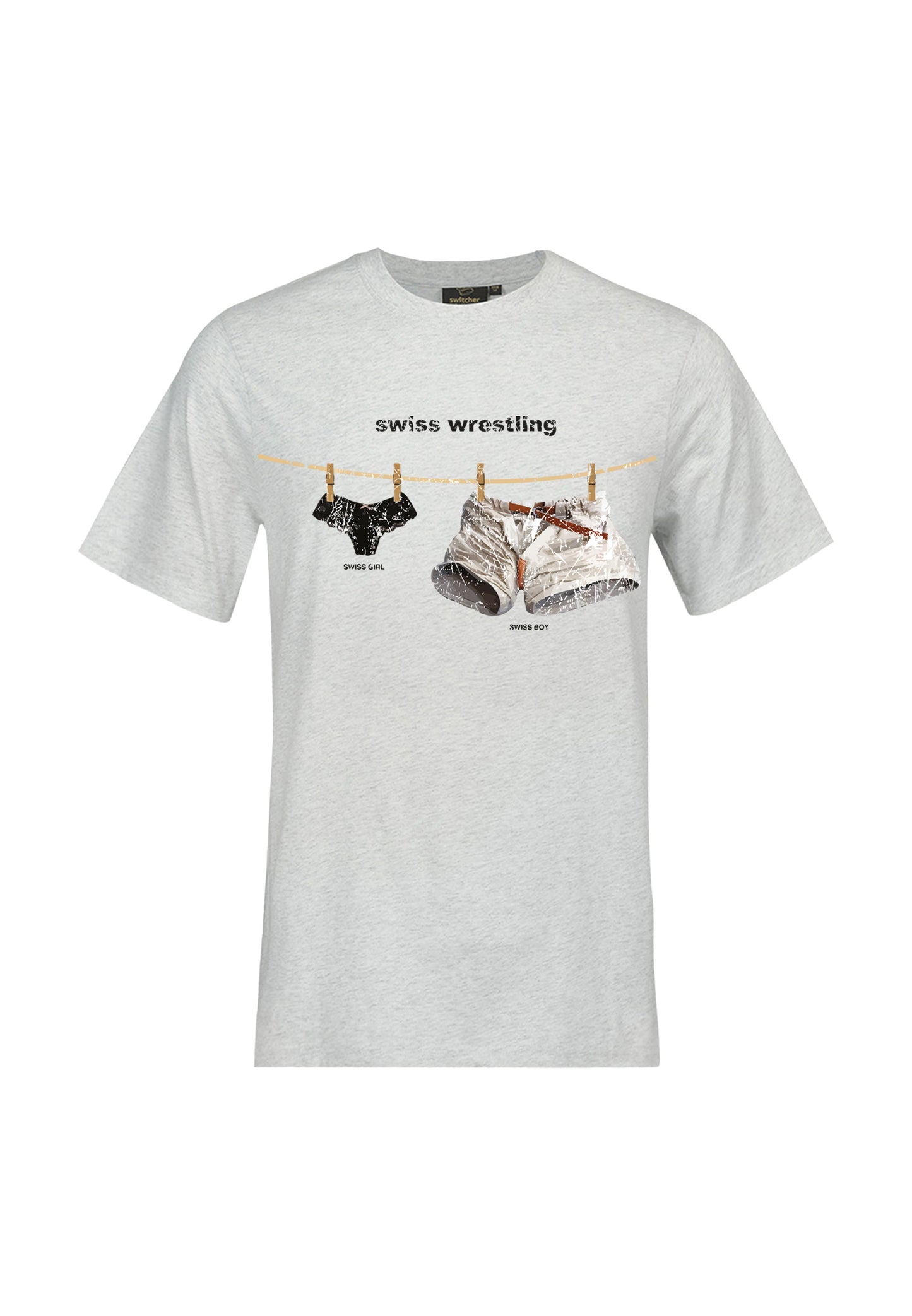Switcher shirt Wrestling color/43 blanc chine