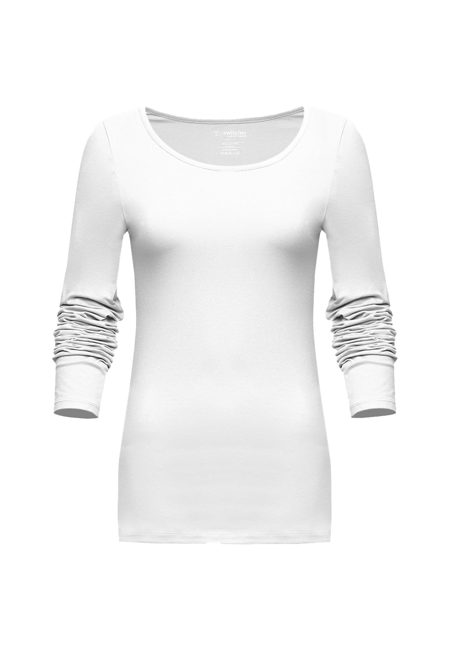 Stretch Langarm-T-Shirt Liliane