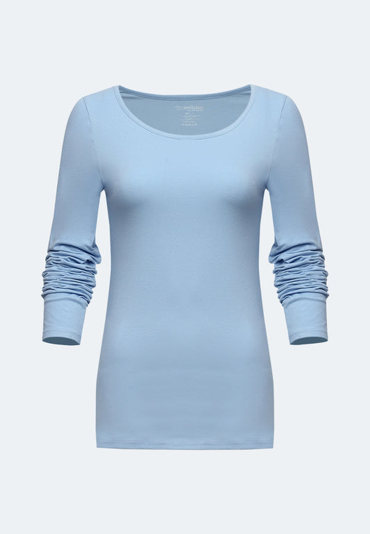 Switcher shirt Lady liliane color/205 blue soul