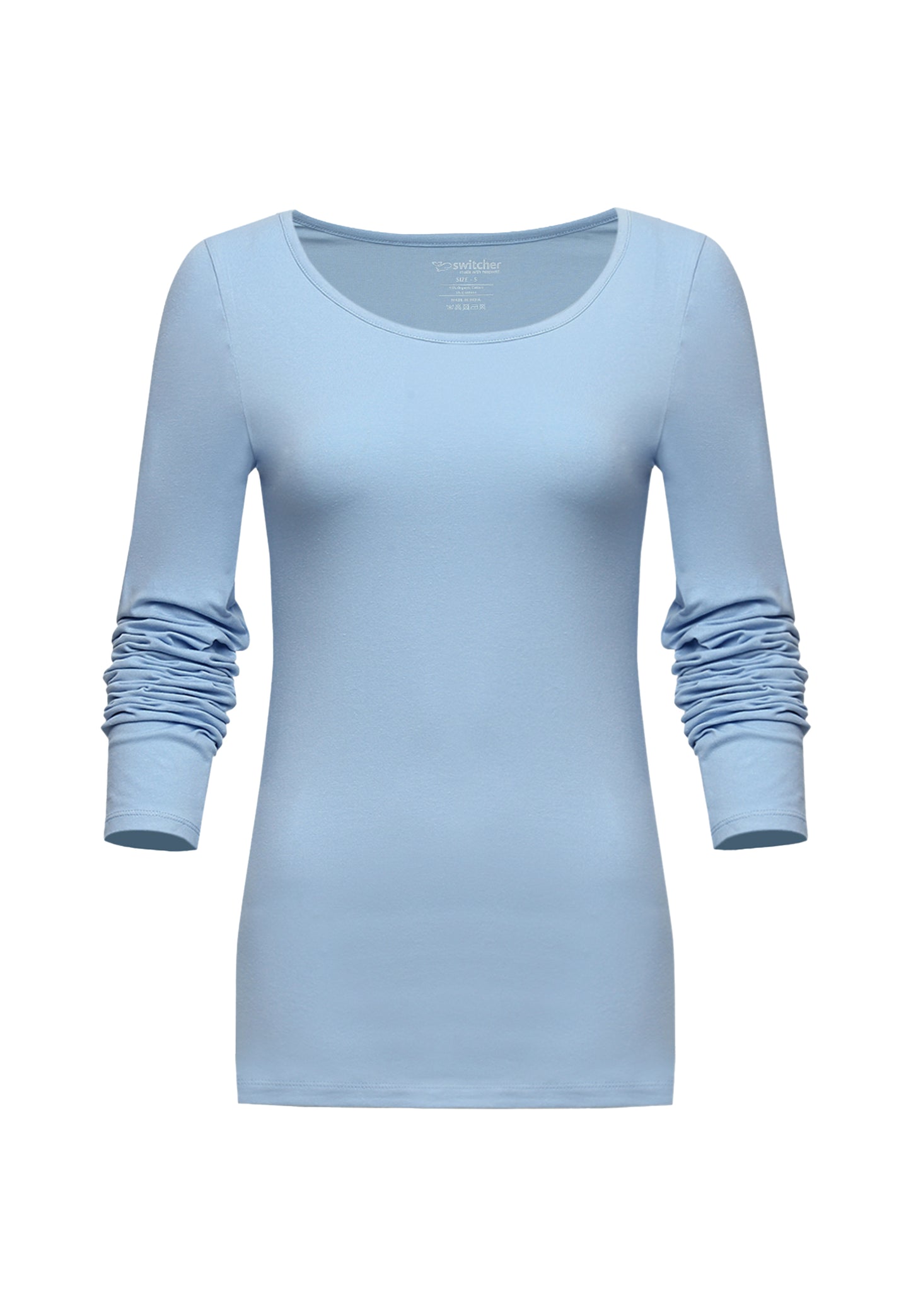 Switcher shirt Lady liliane color/205 blue soul