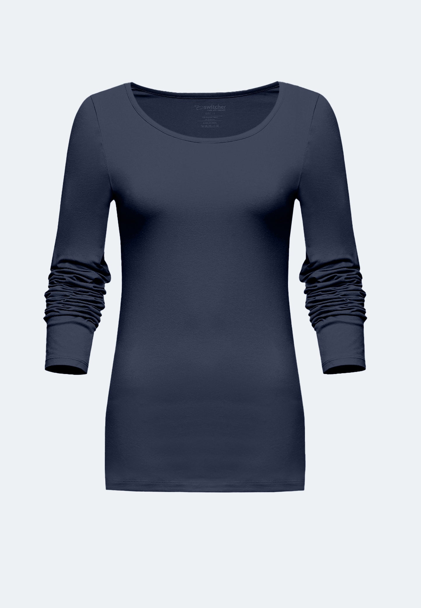 Stretch Langarm-T-Shirt Liliane