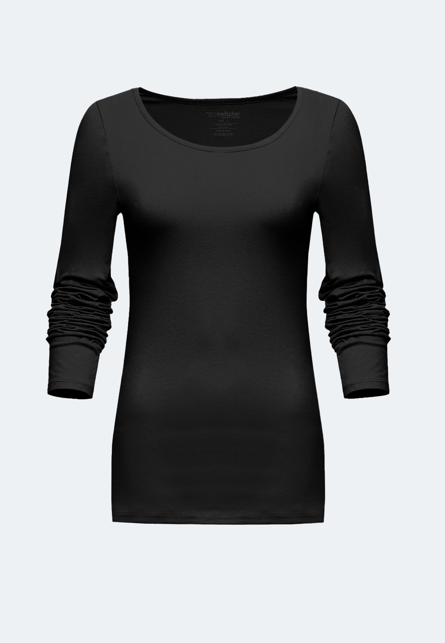 Stretch Langarm-T-Shirt Liliane