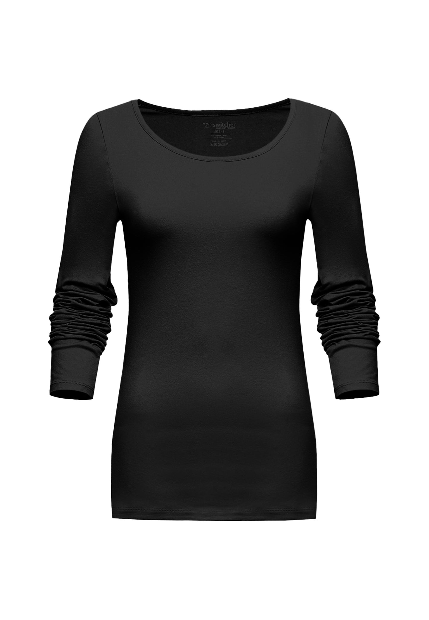 Stretch Langarm-T-Shirt Liliane