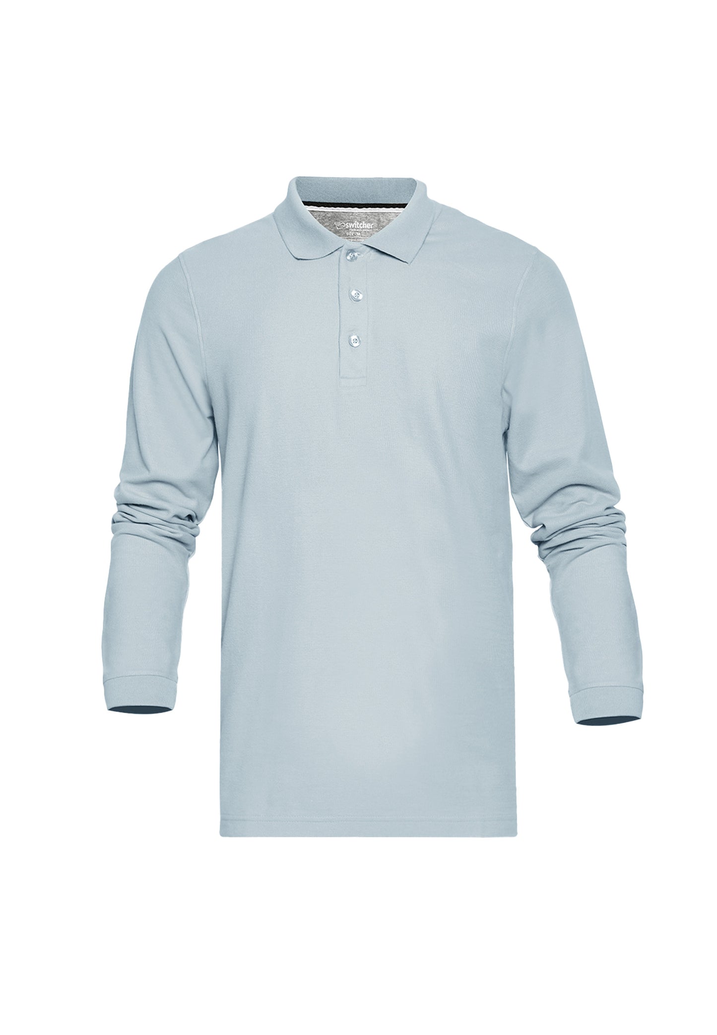 Langarm Bio Baumwoll Piqué Poloshirt Erik