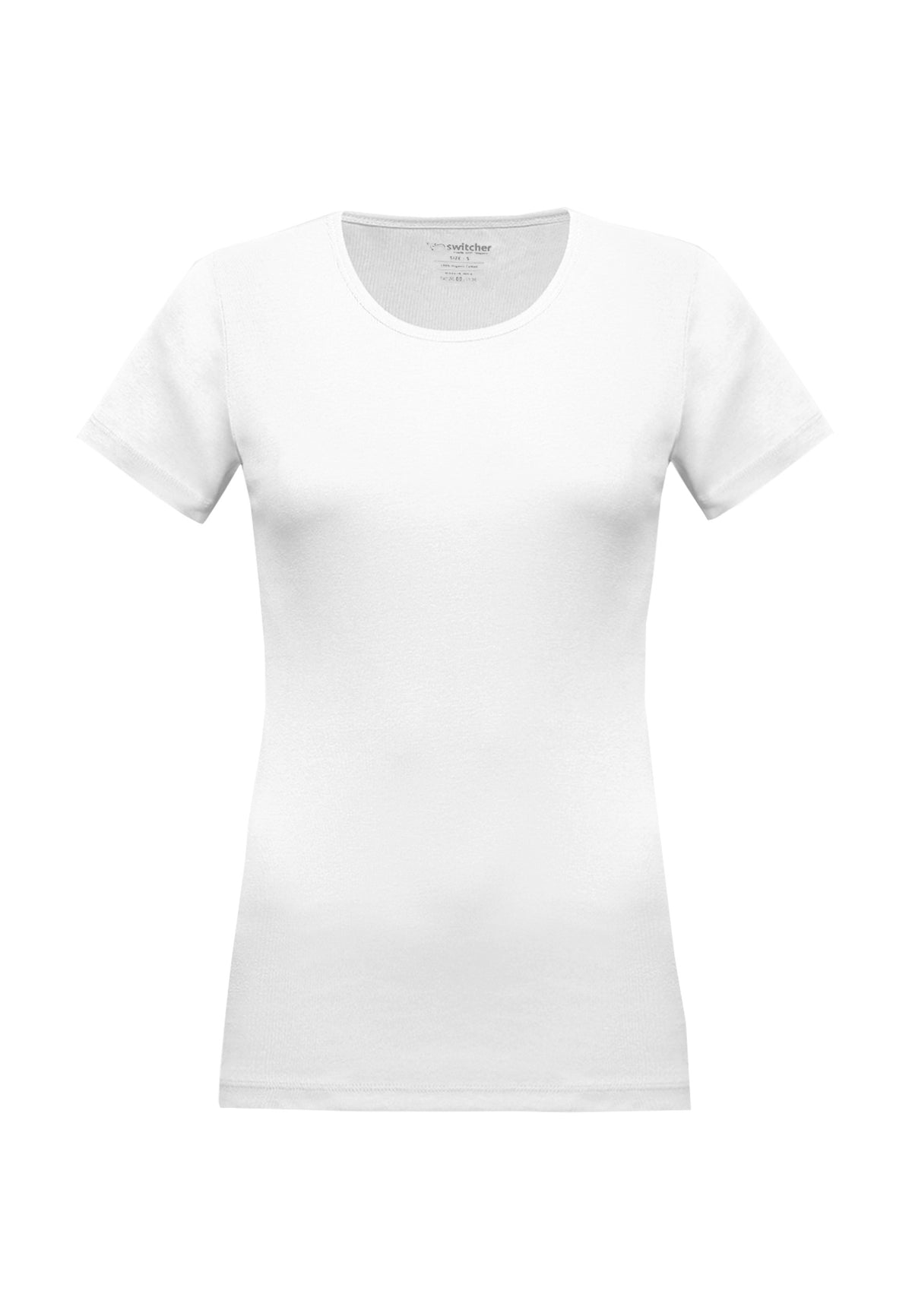 2850 Sally – Nachhaltiges Damen Rib T-Shirt mit Rundhals
