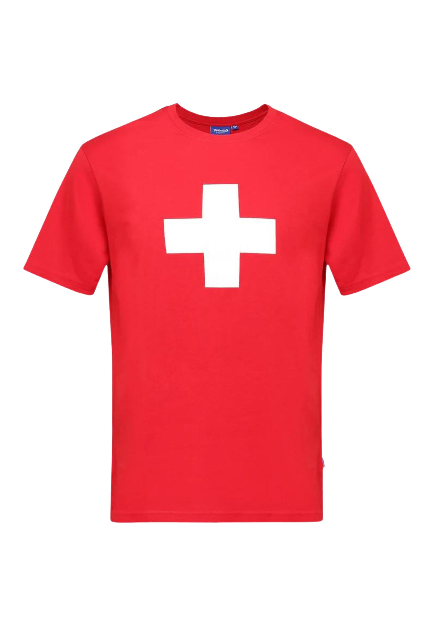 Switcher shirt kid's swiss vision helvetica color/10 rouge