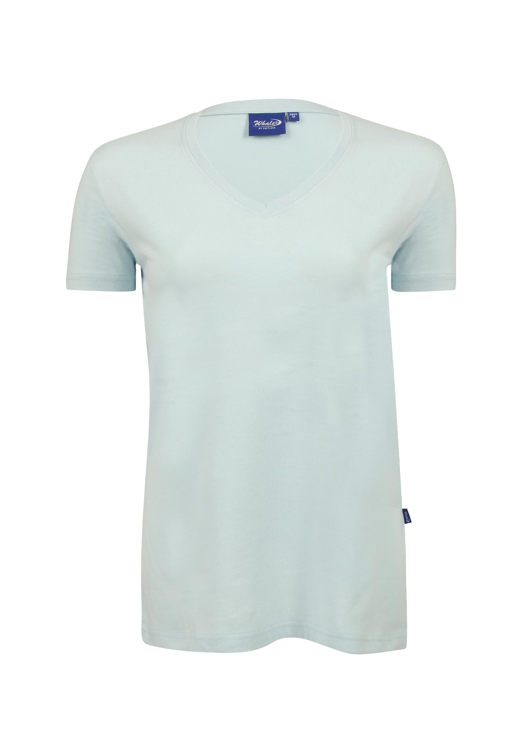 Switcher shirt Lady whale color/204 blue angel