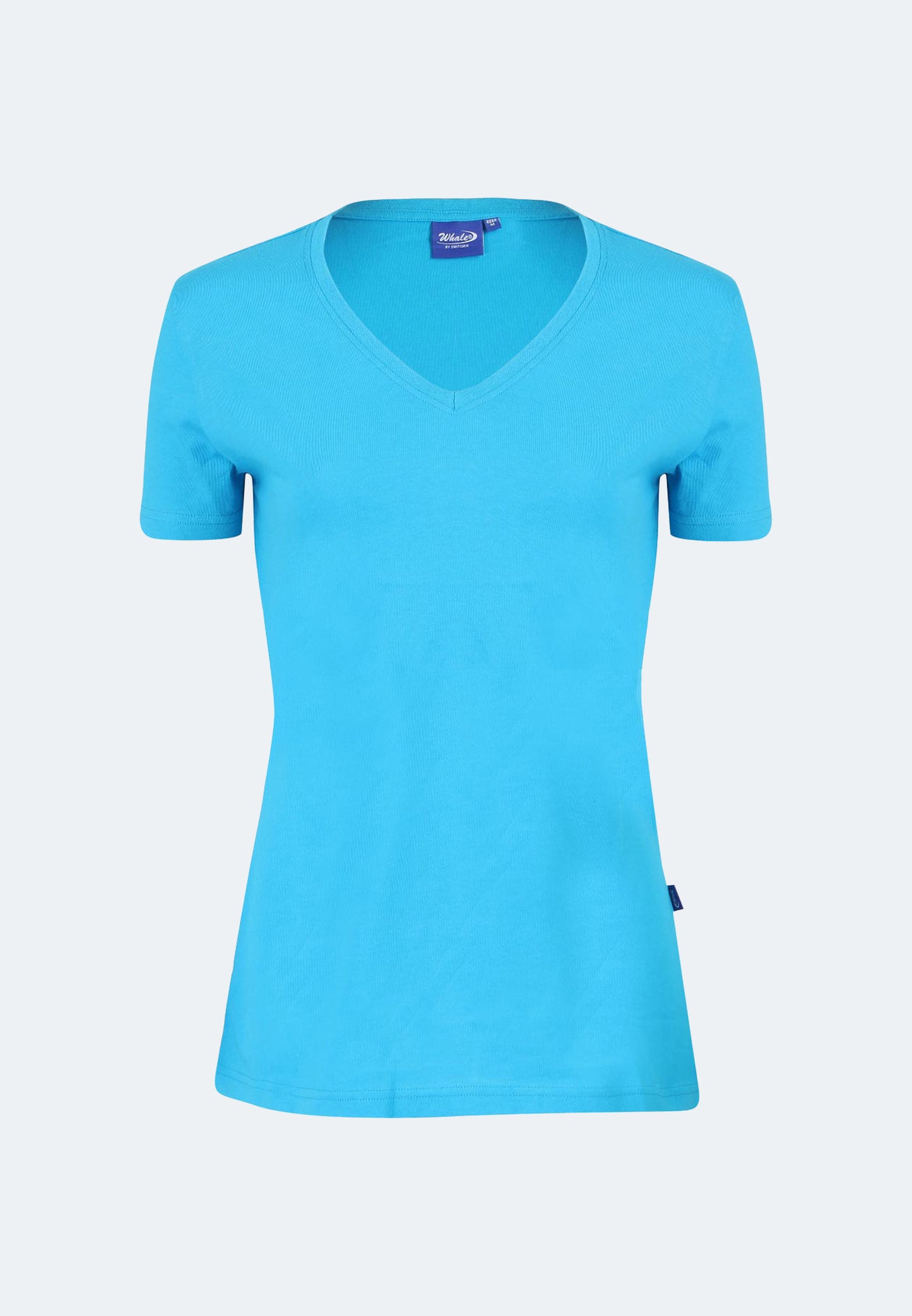 Damen V-Neck T-Shirt Whale
