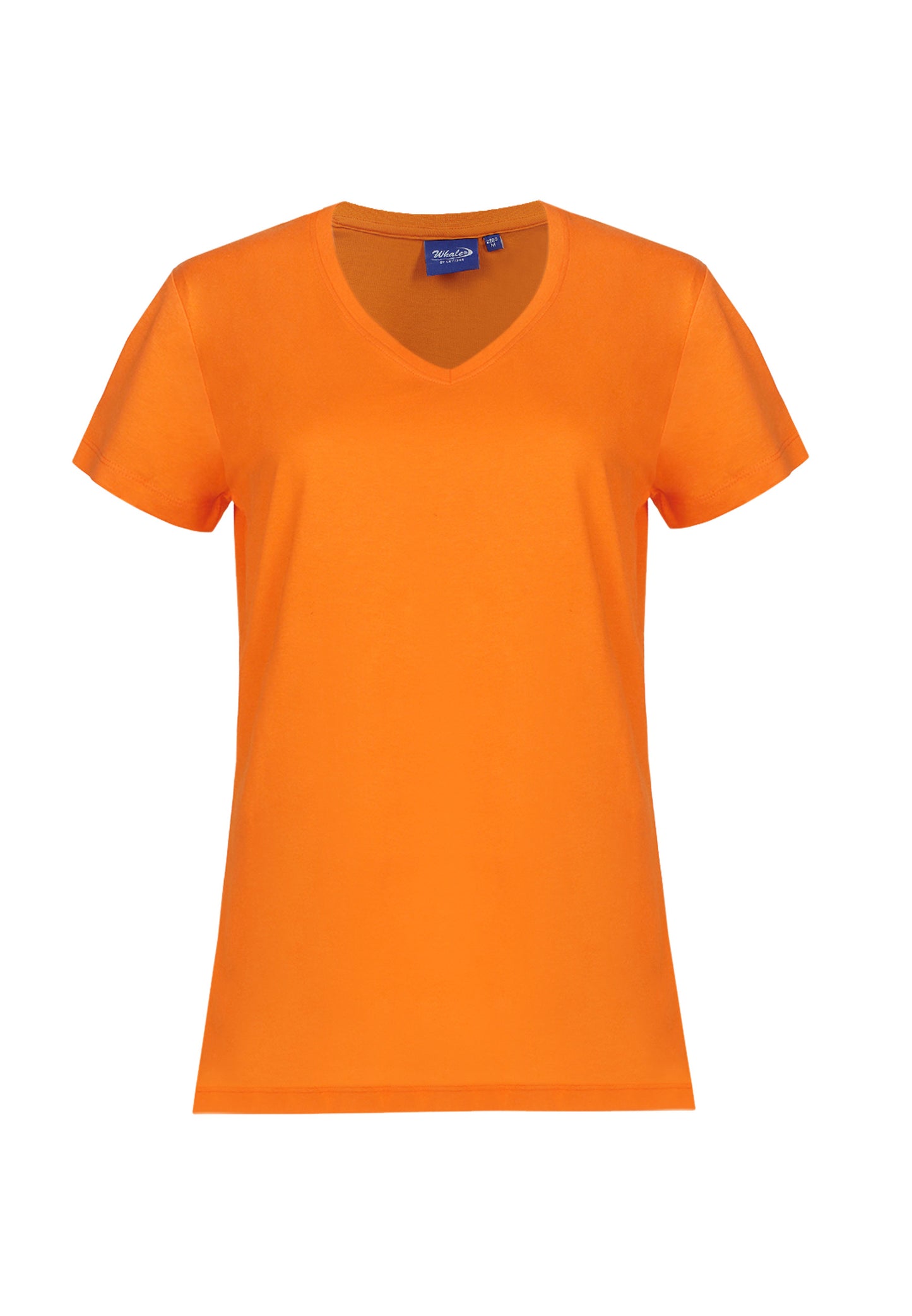 Damen V-Neck T-Shirt Whale