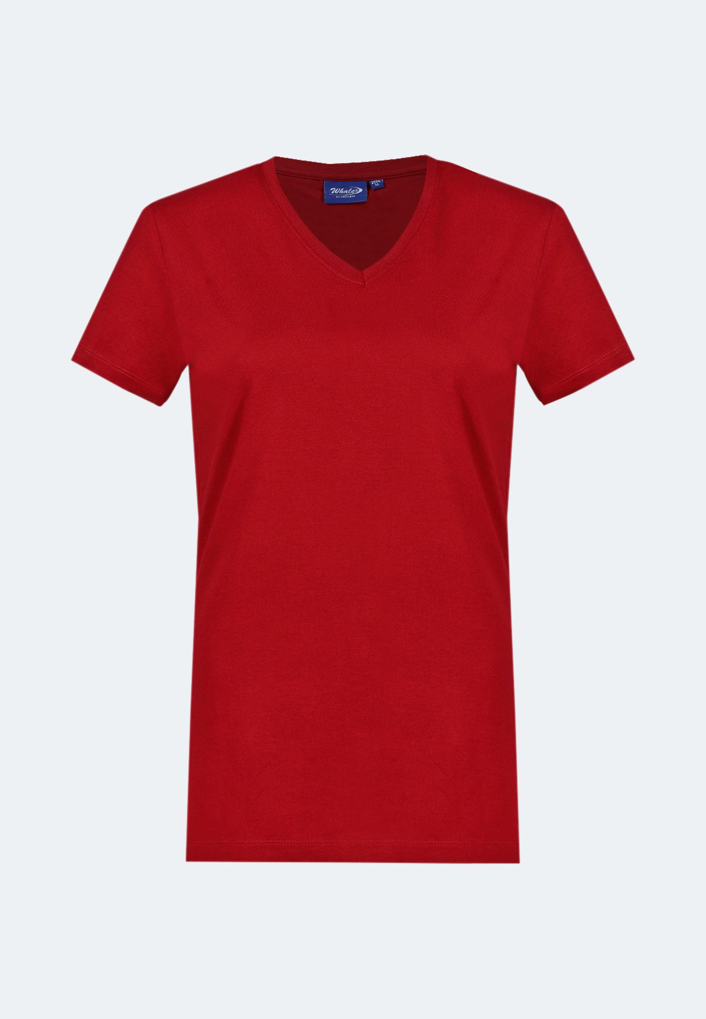 Damen V-Neck T-Shirt Whale