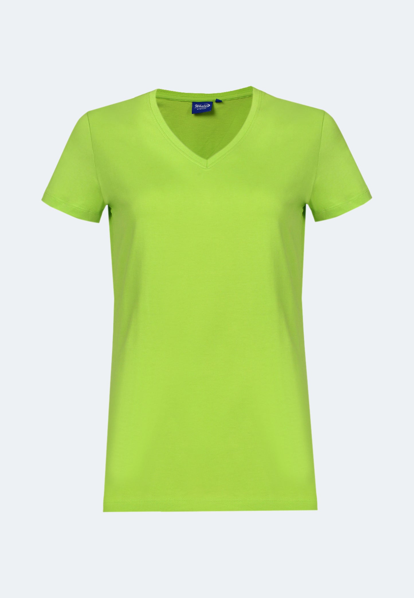 Damen V-Neck T-Shirt Whale