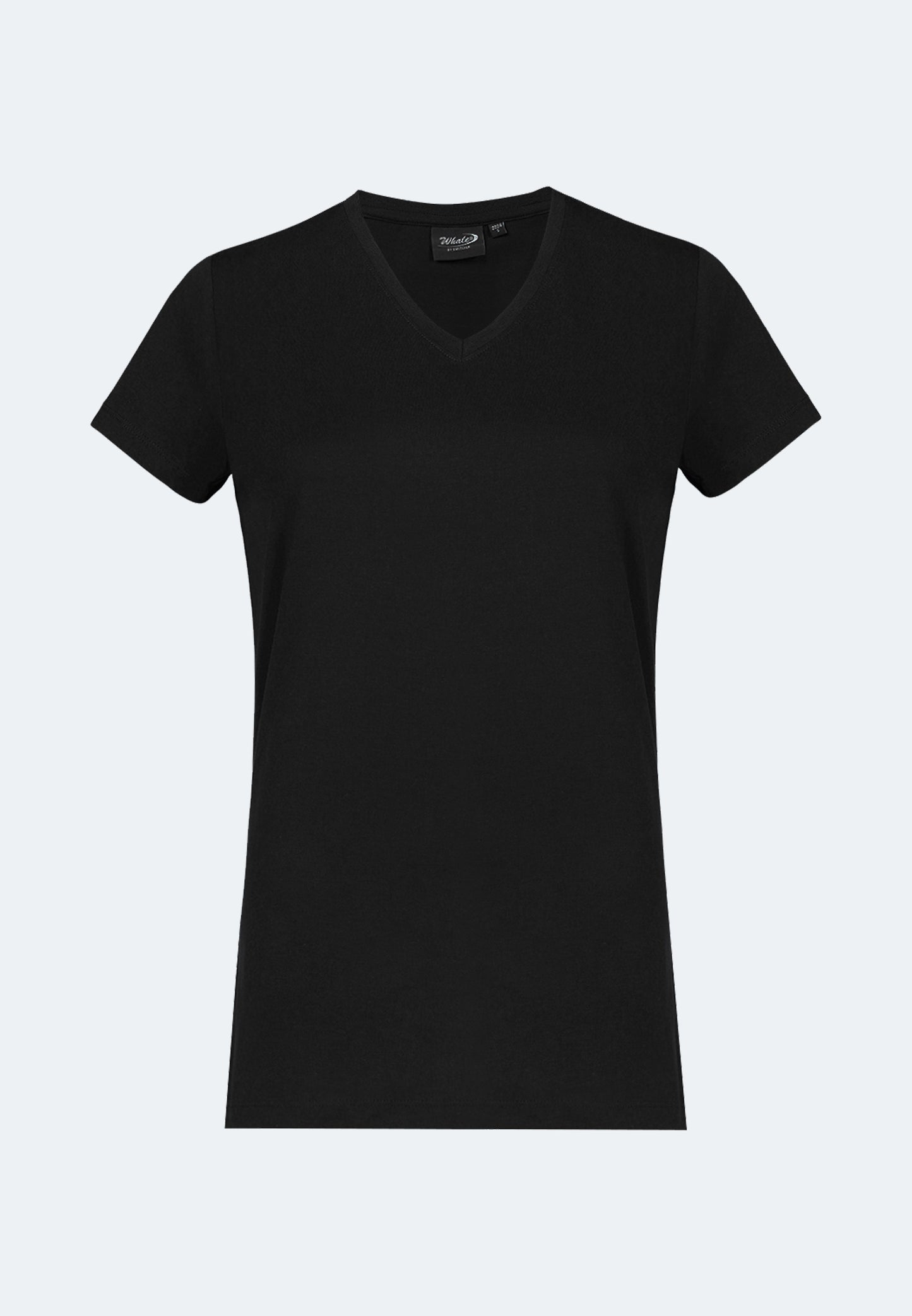 Damen V-Neck T-Shirt Whale