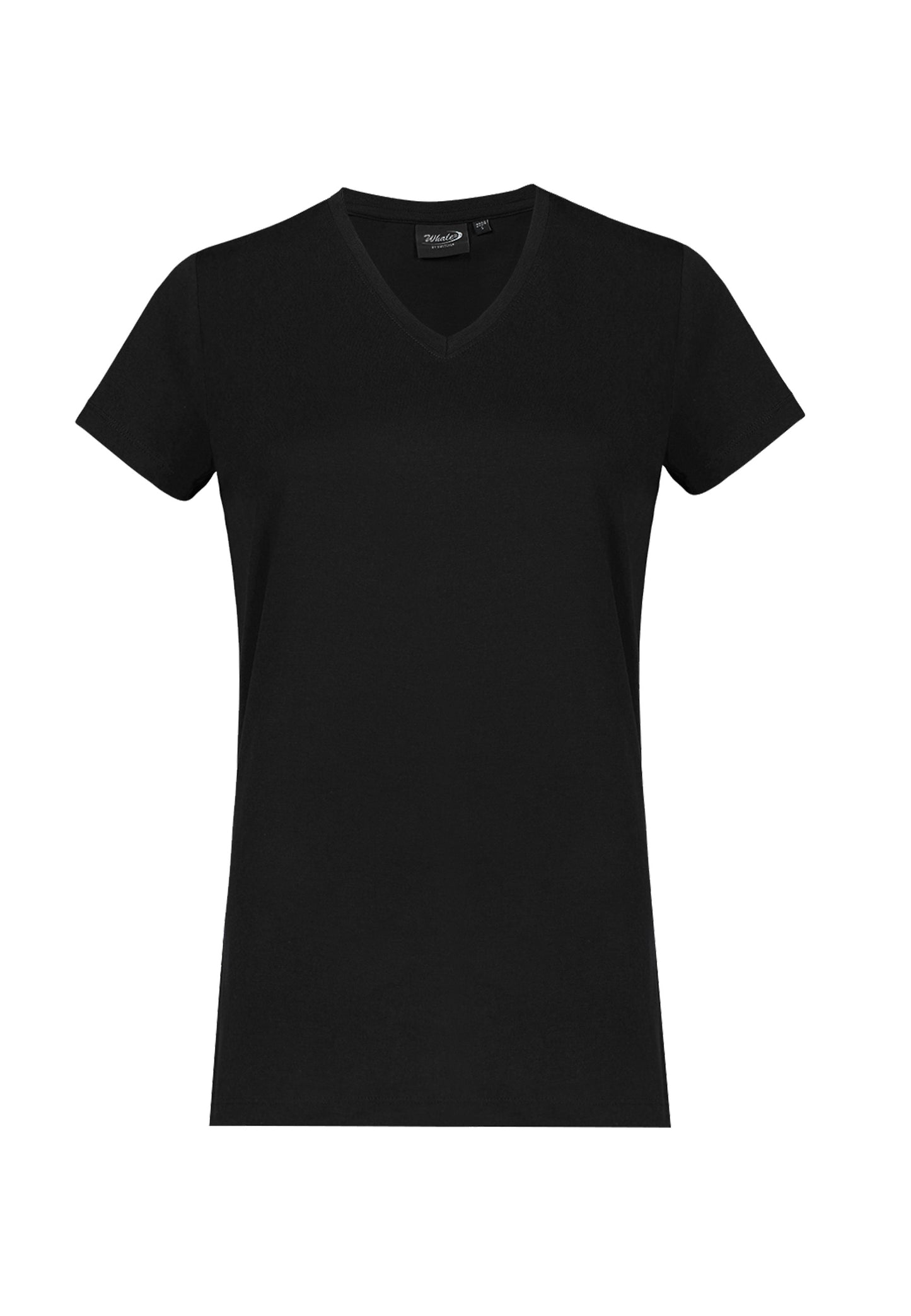 Damen V-Neck T-Shirt Whale