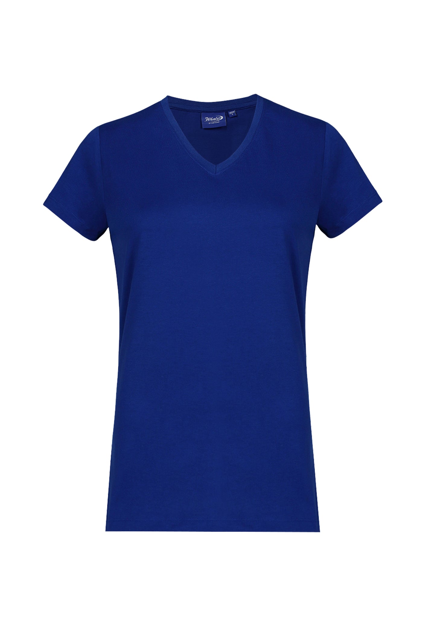 Damen V-Neck T-Shirt Whale
