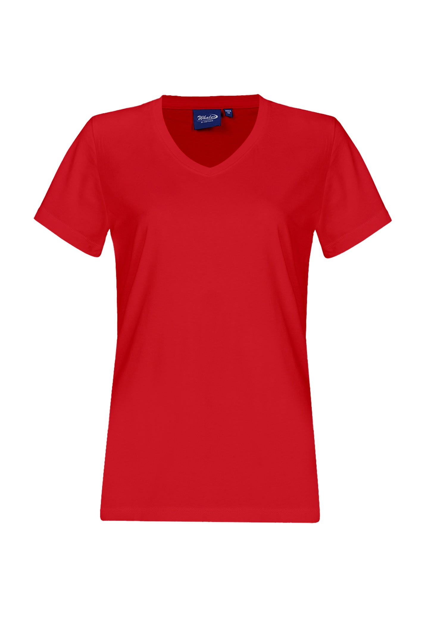 Damen V-Neck T-Shirt Whale