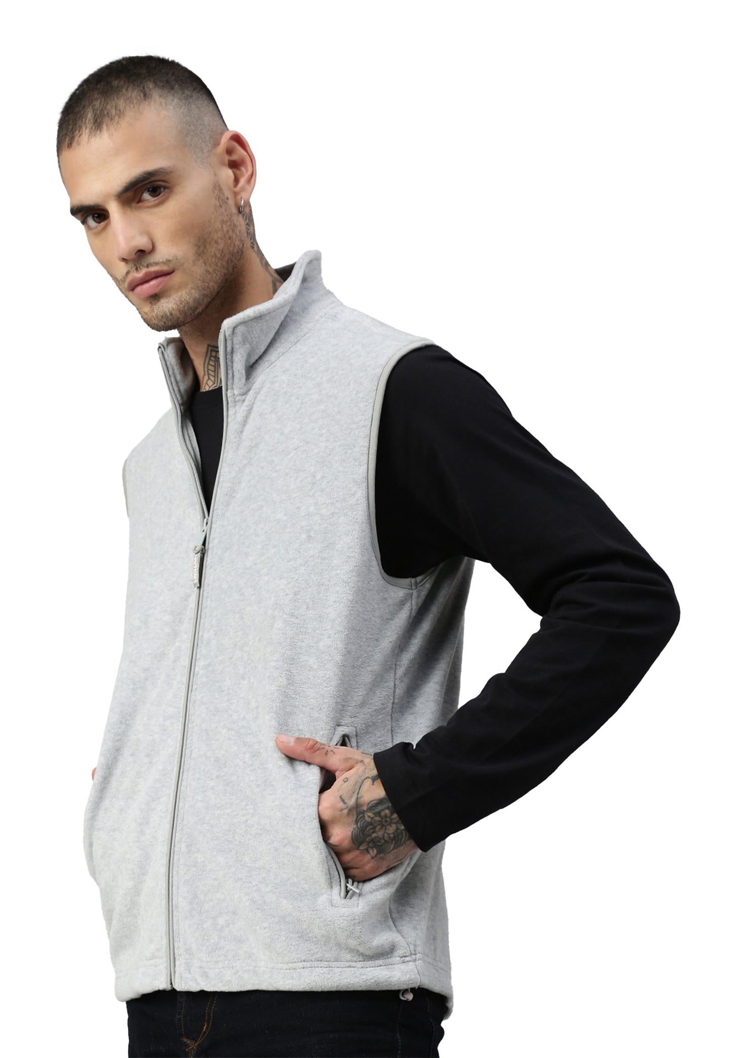Switcher fleece cortina color/42 gris chine