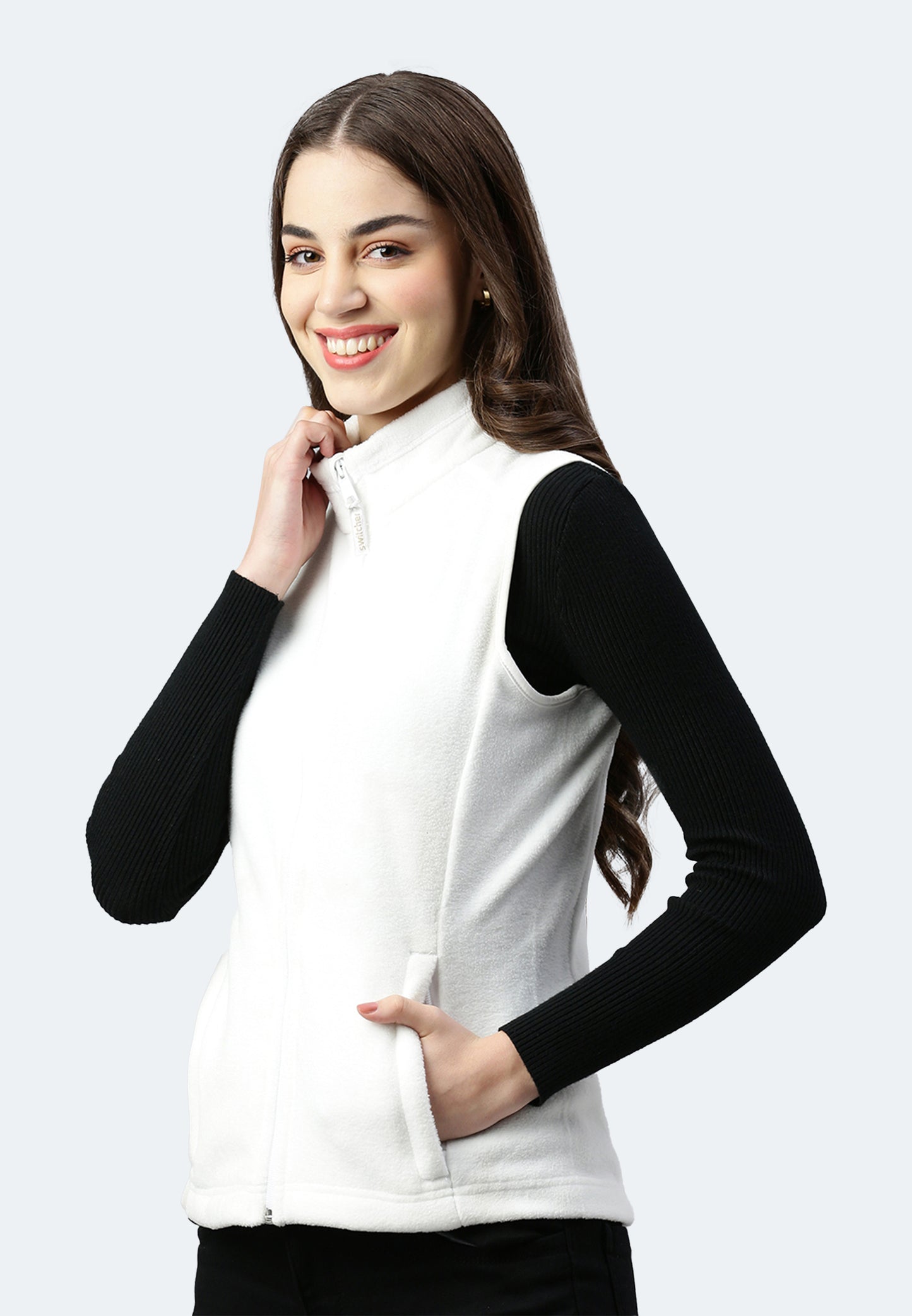 Switcher fleece helsinki color/601 blanc casse