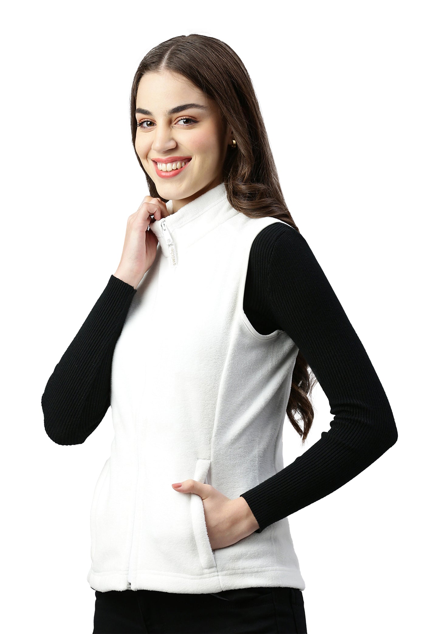 Switcher fleece helsinki color/601 blanc casse
