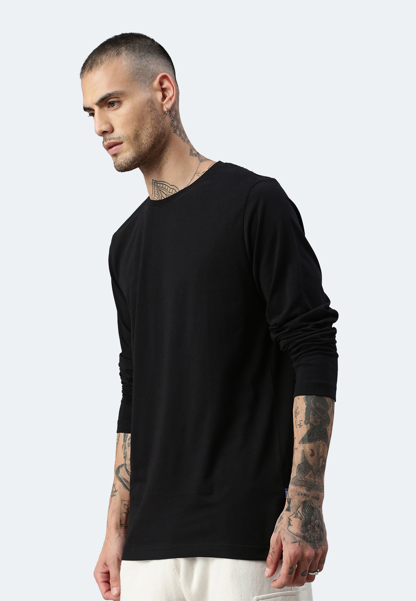 Switcher long sleeve whale color/40 noir