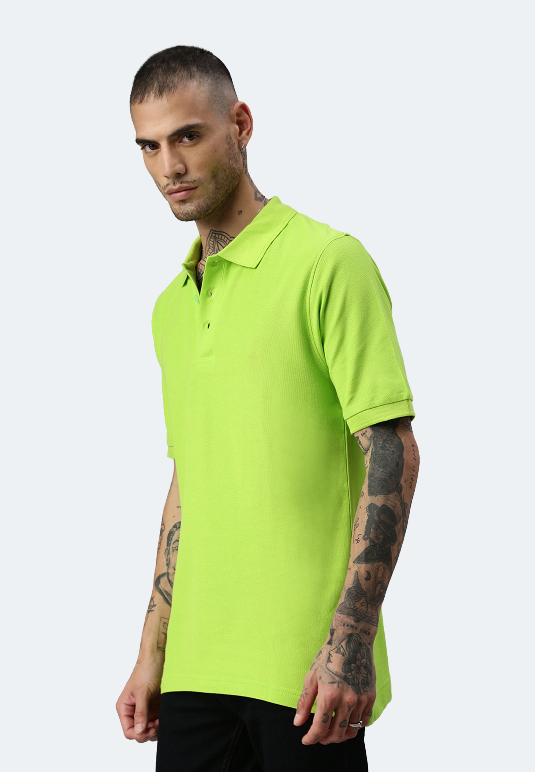 Switcher men's polo john color/limette