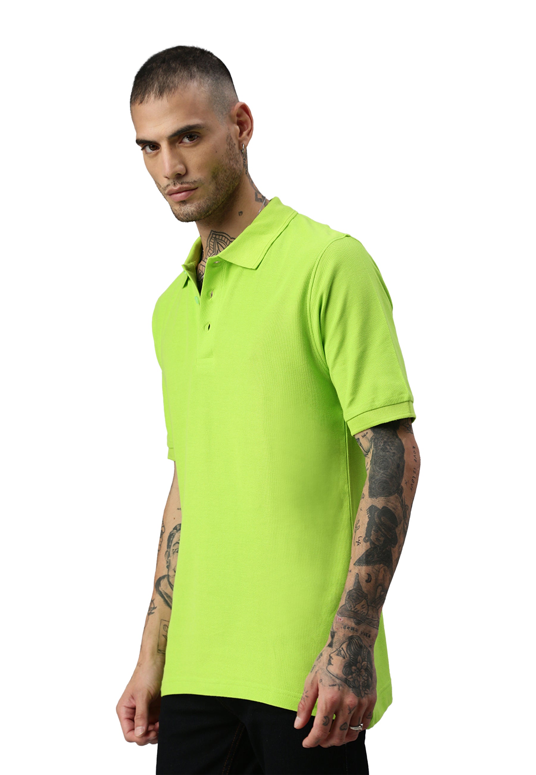 Switcher men's polo john color/limette