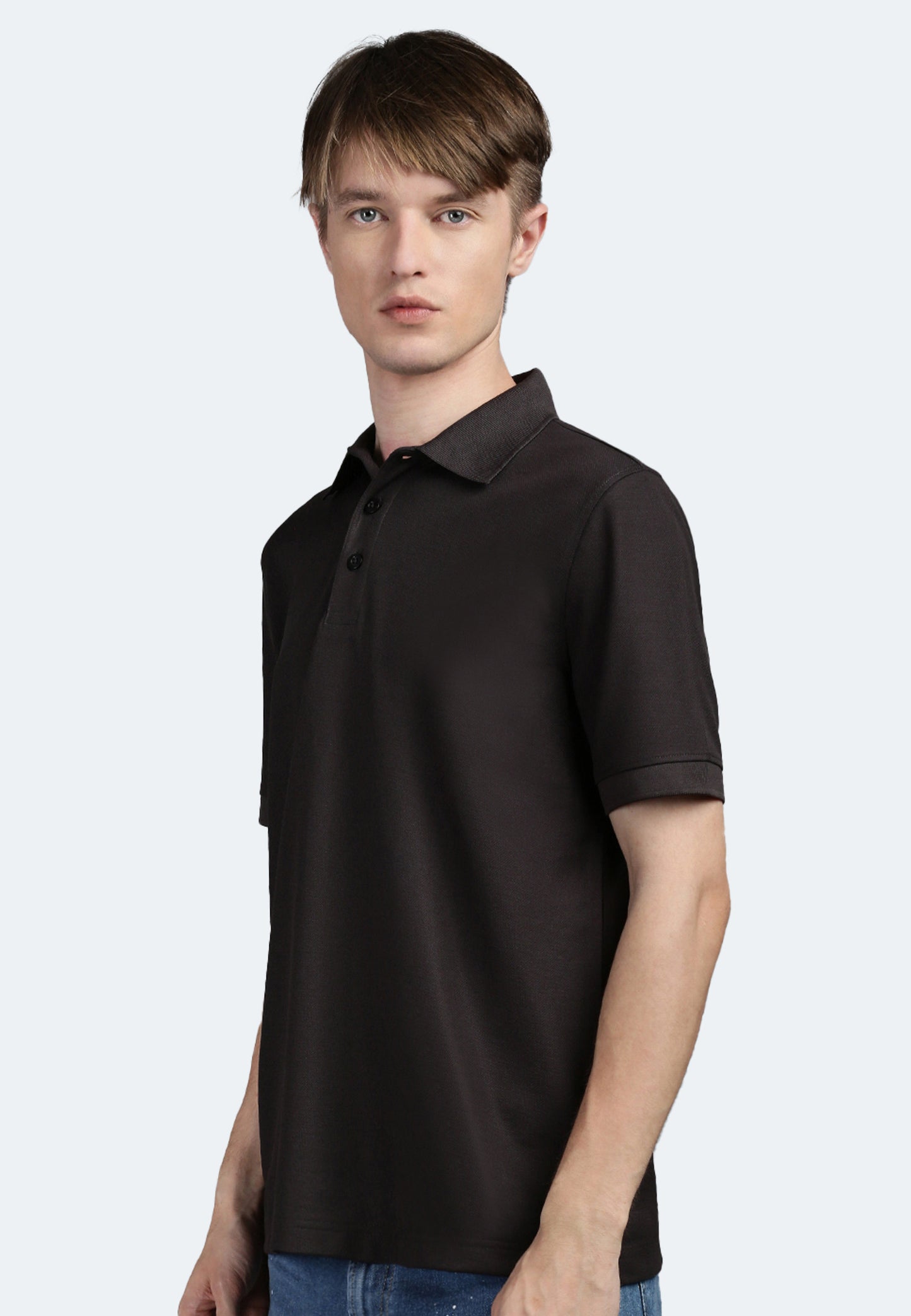Switcher men's polo sammy color/410 arsenic