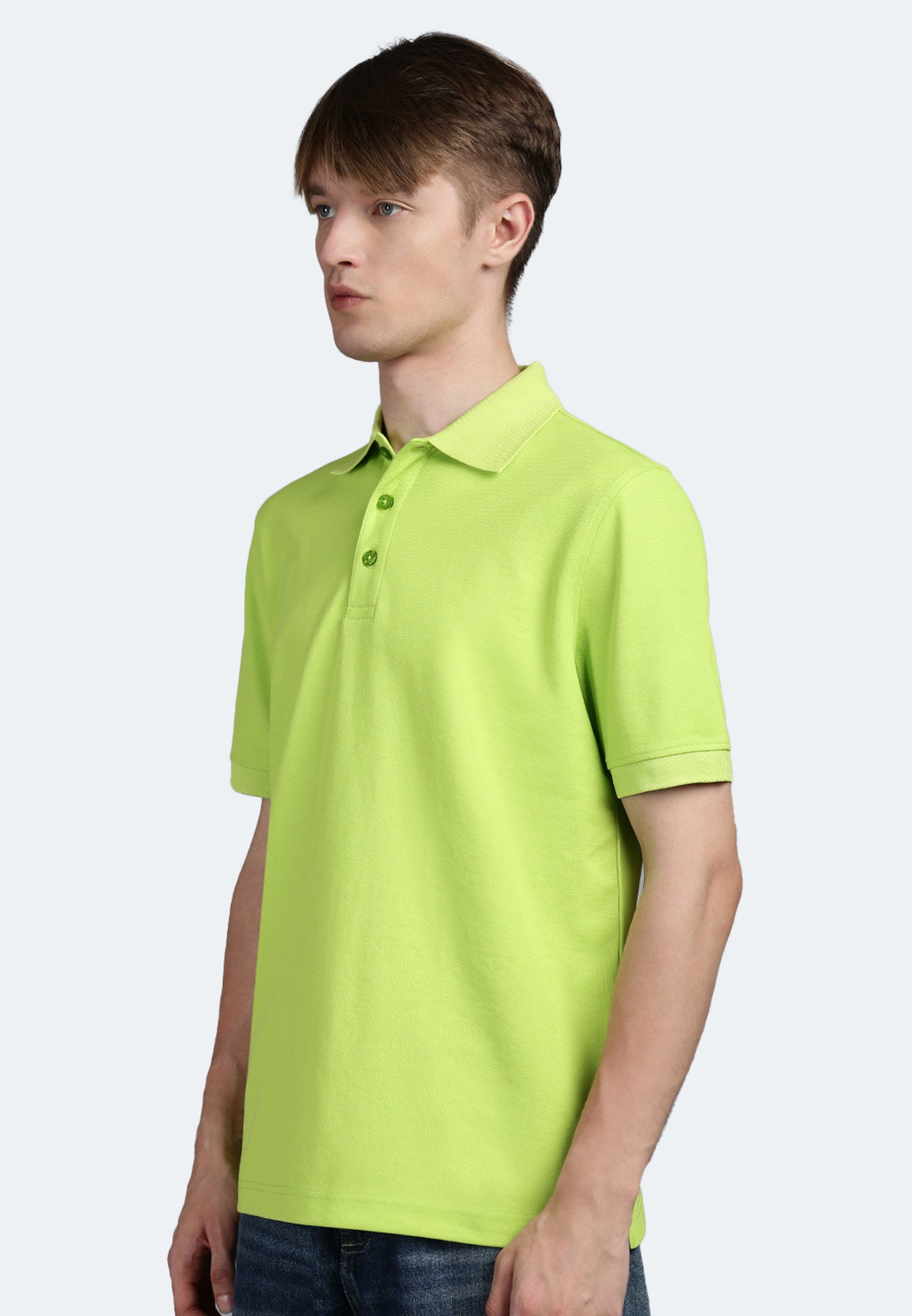 Switcher men's polo sammy color/364 limette
