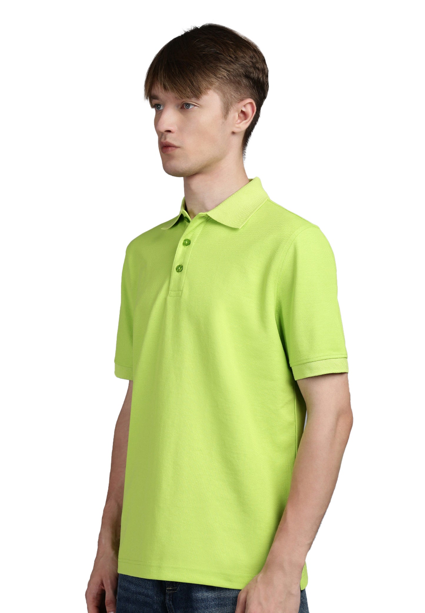 Switcher men's polo sammy color/364 limette