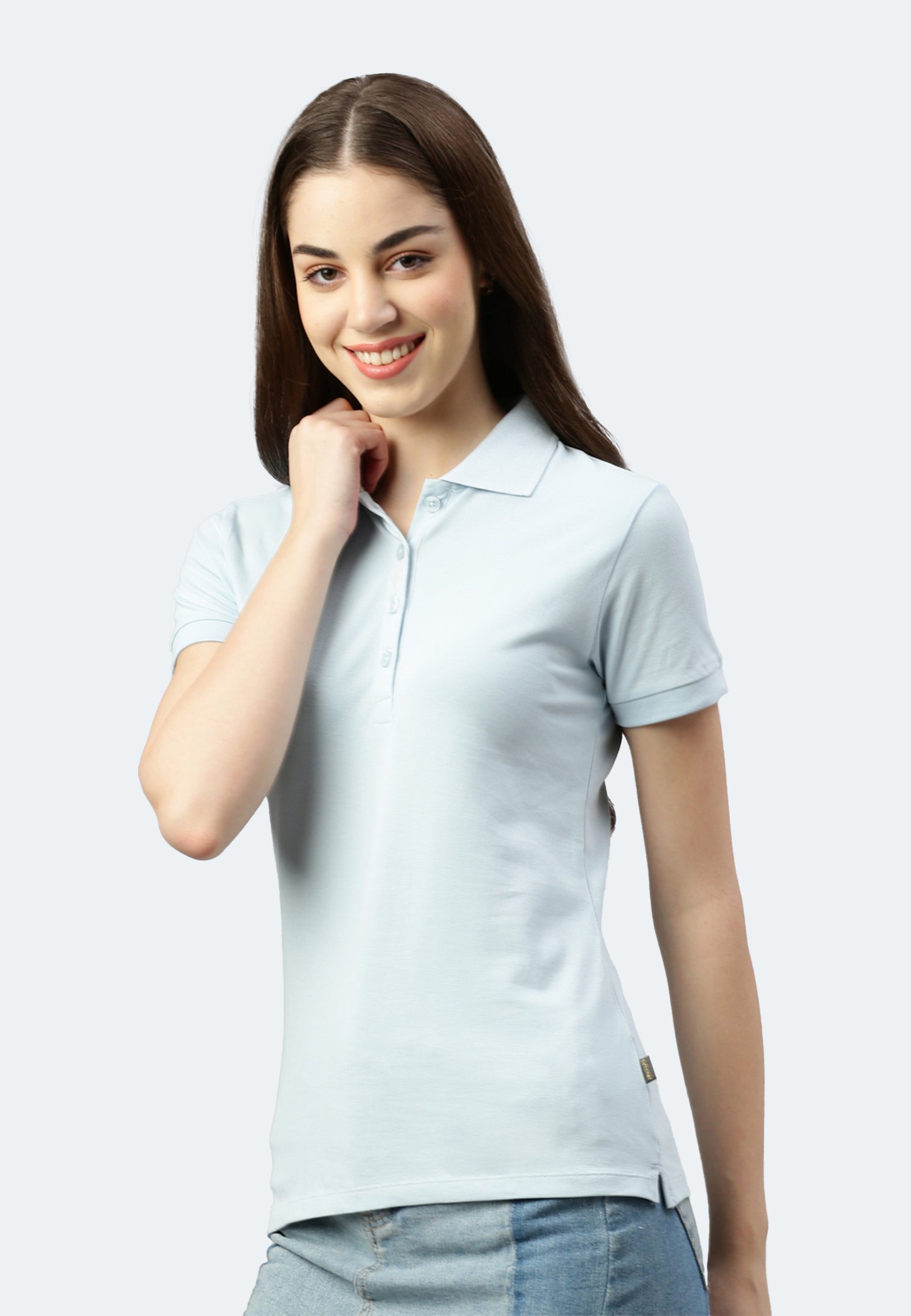 Switcher Lady polo stacy color/204 blue angel