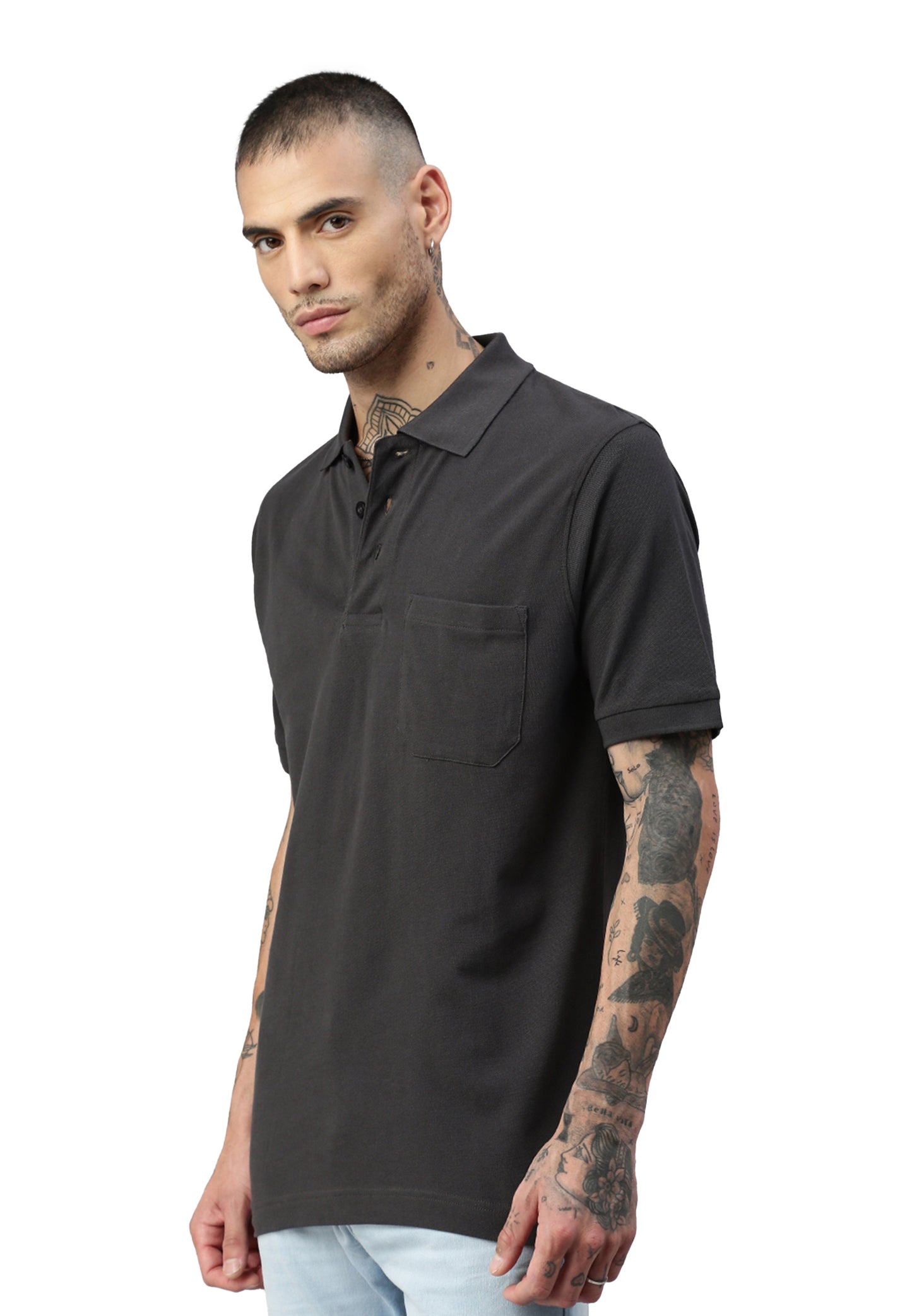 Switcher pocket polo whale color/410 arsenic