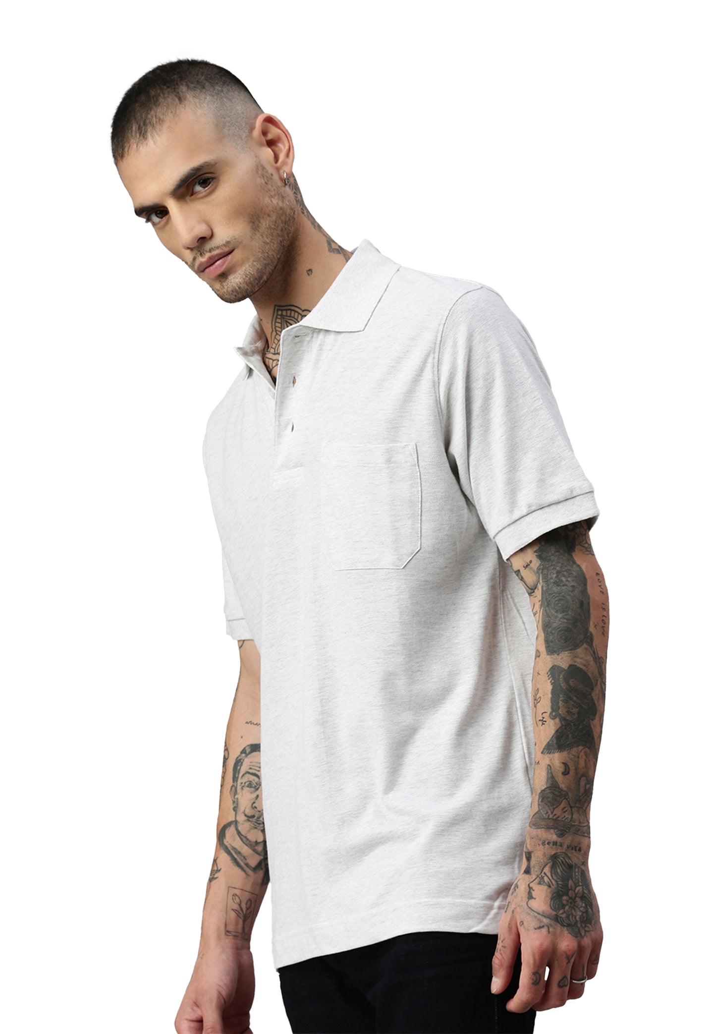 Switcher pocket polo whale color/43 blanc chine