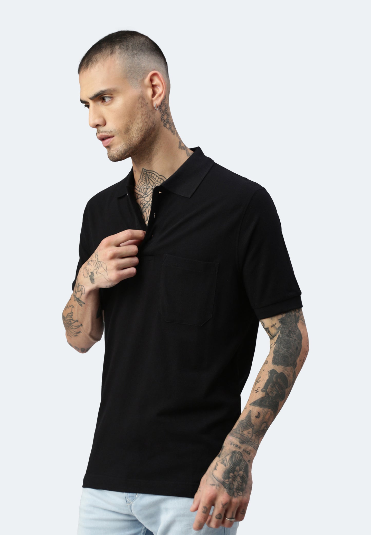 Switcher pocket polo whale color/40 noir