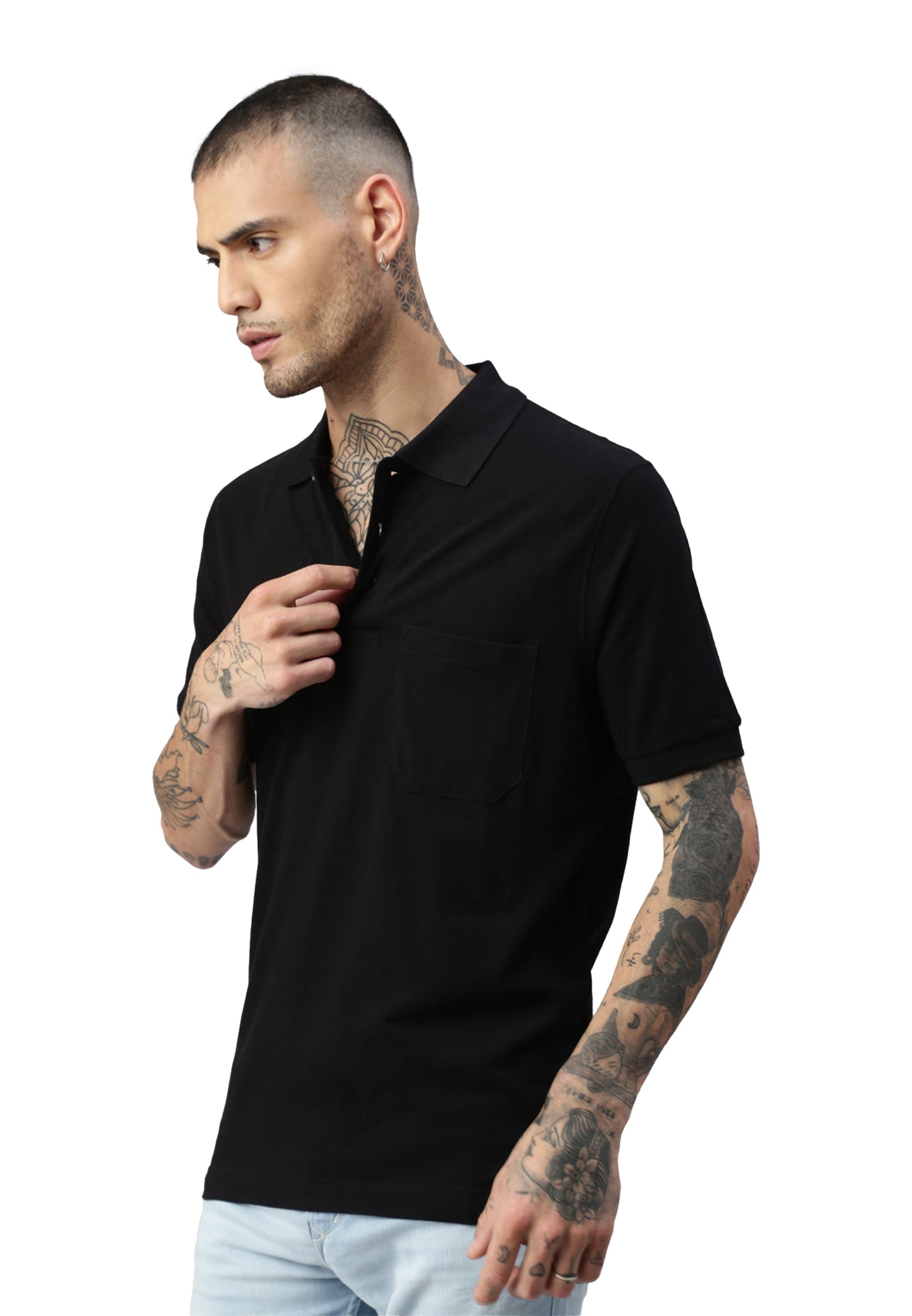 Switcher pocket polo whale color/40 noir