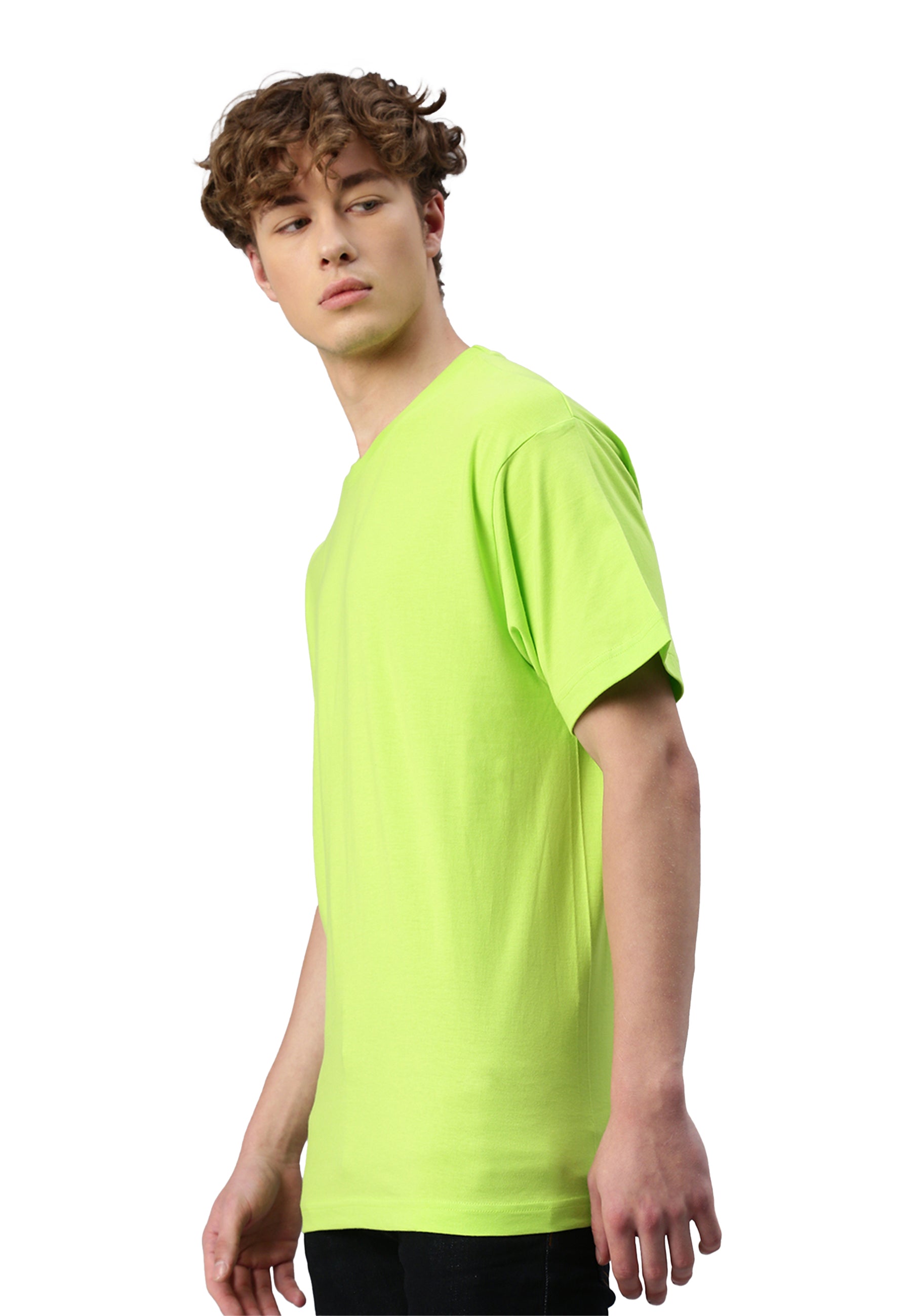 Switcher men's shirt Bob color/limette