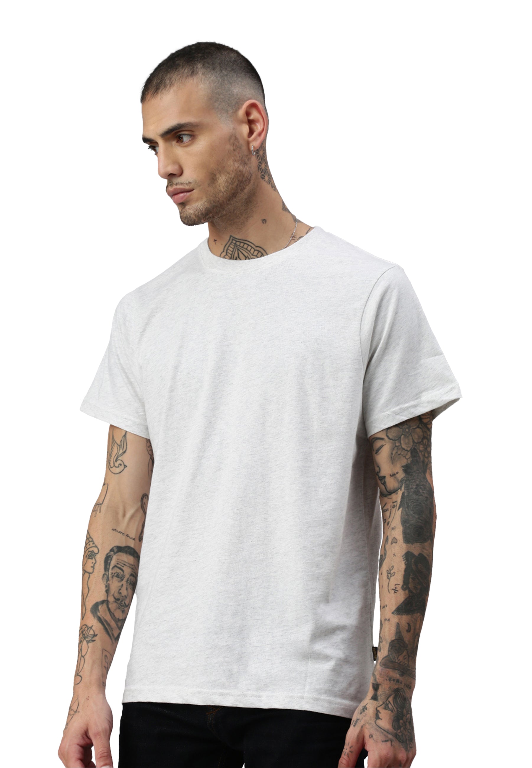 Switcher unisex shirt bob II color/blanc chine