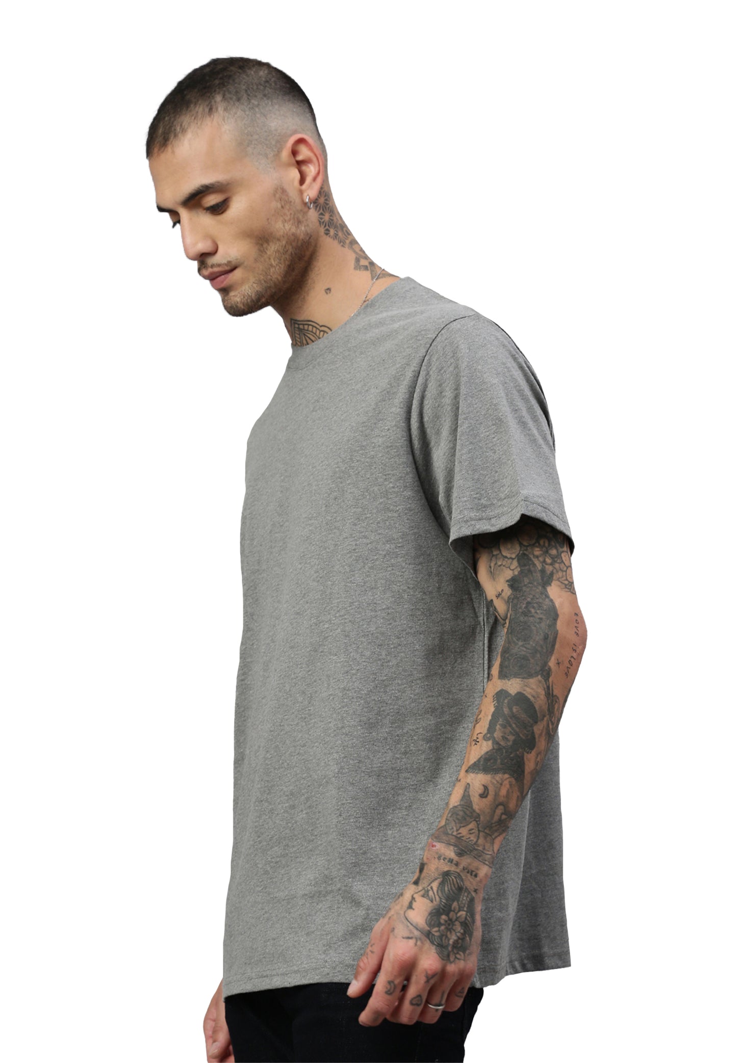 Switcher unisex shirt bob II color/672 ebony chine