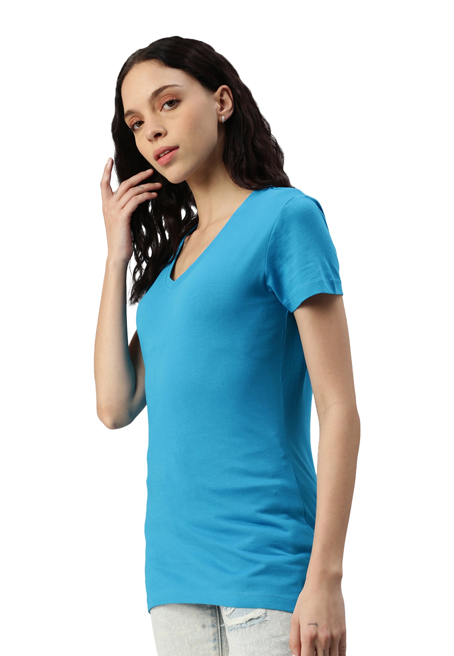 Switcher shirt Lady whale color/288 blue bay