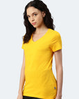 Switcher shirt Lady whale color/53 jaune