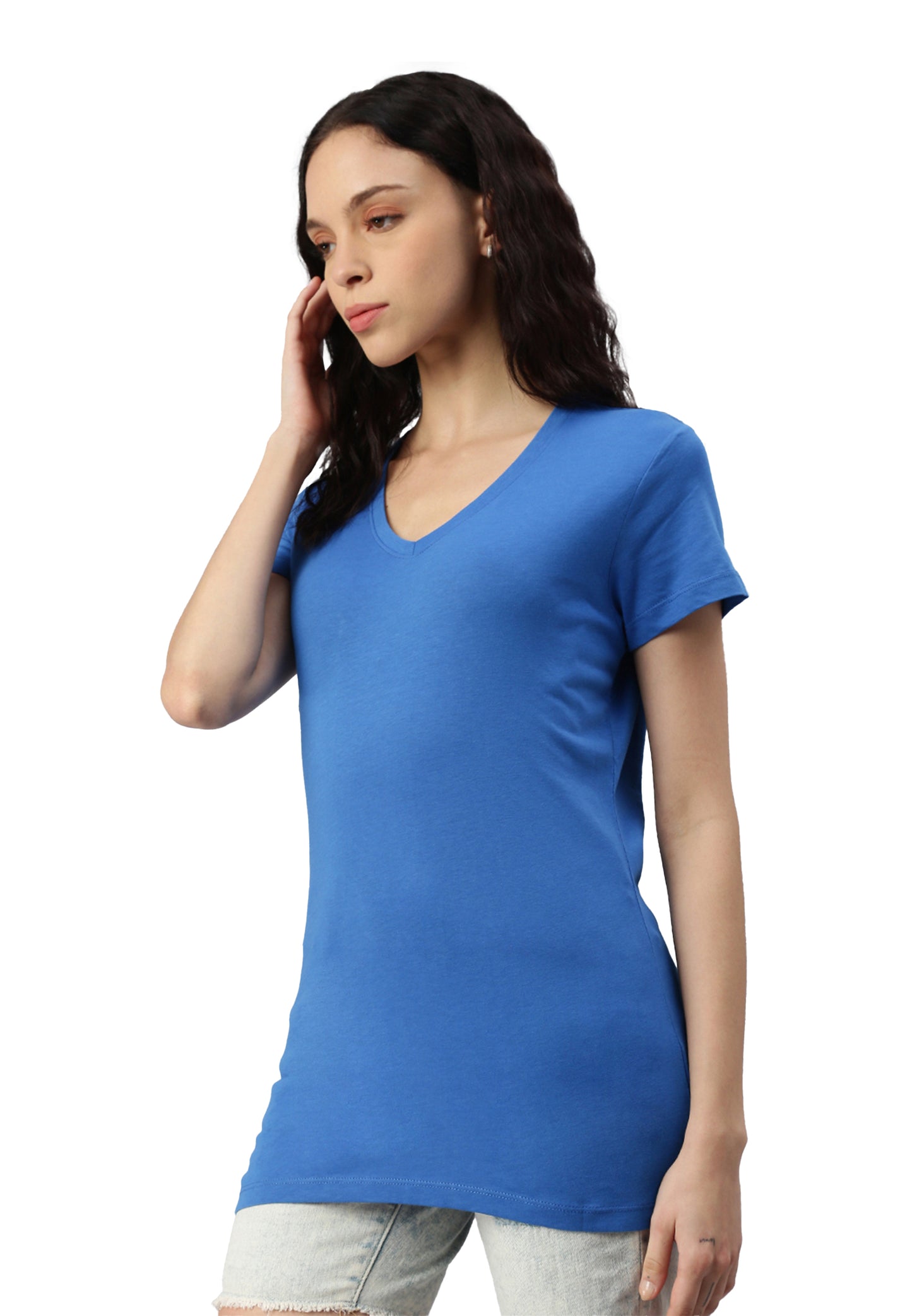 Switcher shirt Lady whale color/286 windows blue