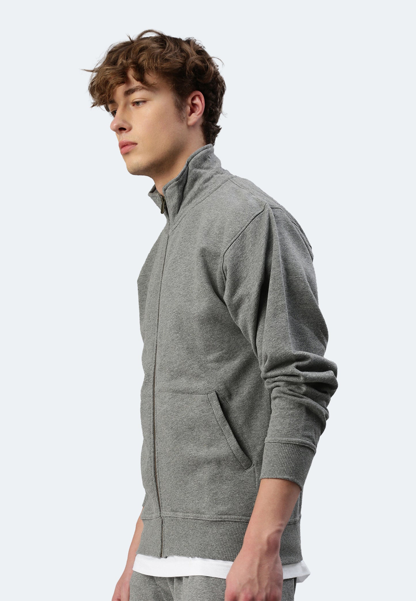 Switcher zip-hoodie men's miami color/672 ebony chine