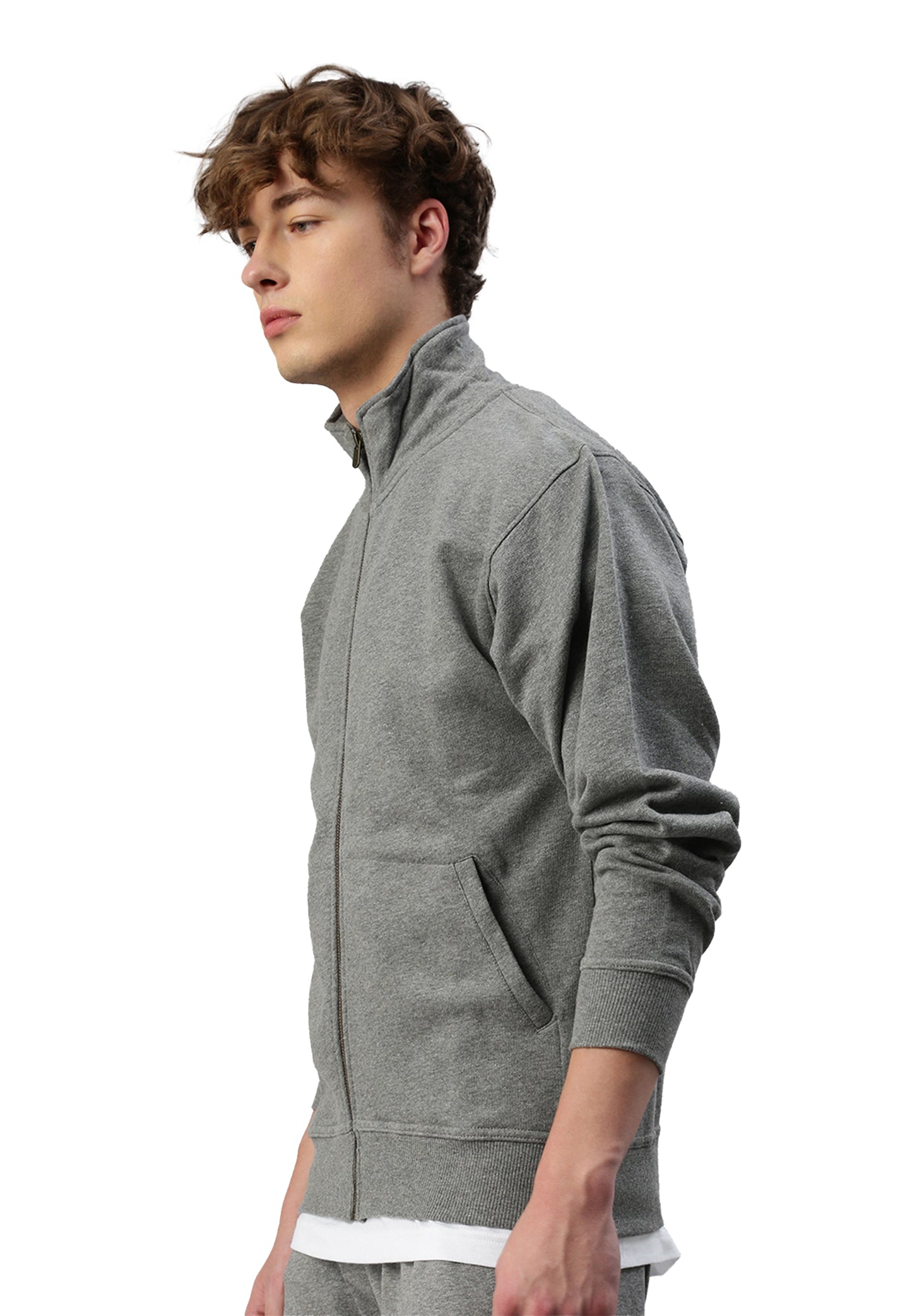 Switcher zip-hoodie men's miami color/672 ebony chine