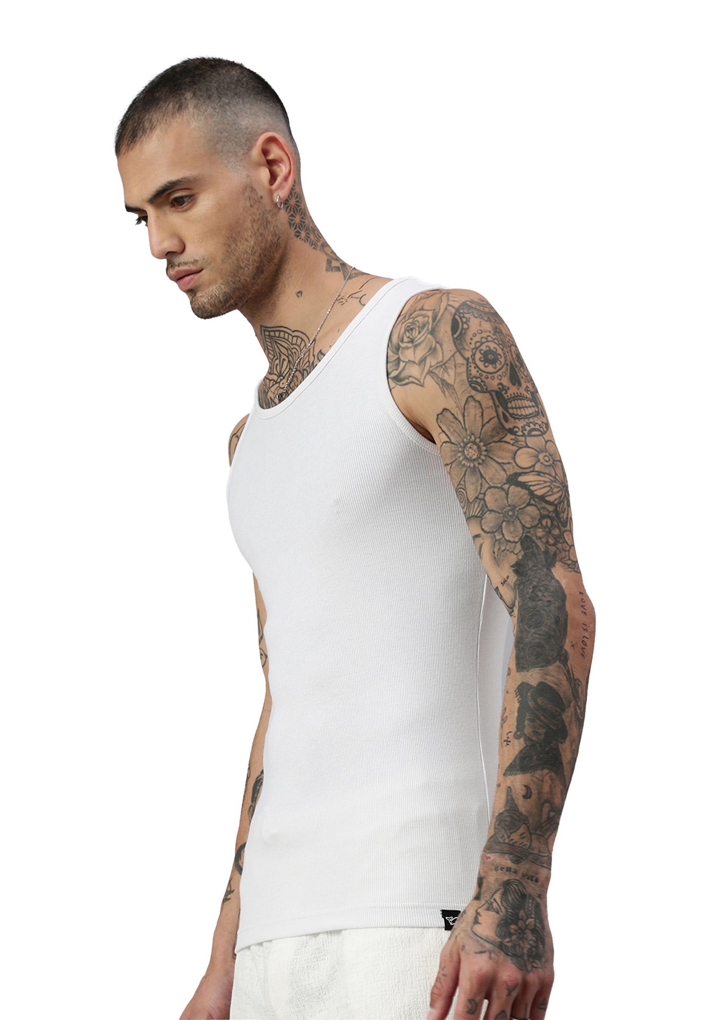 Switcher tank top silvester color/1 blanc