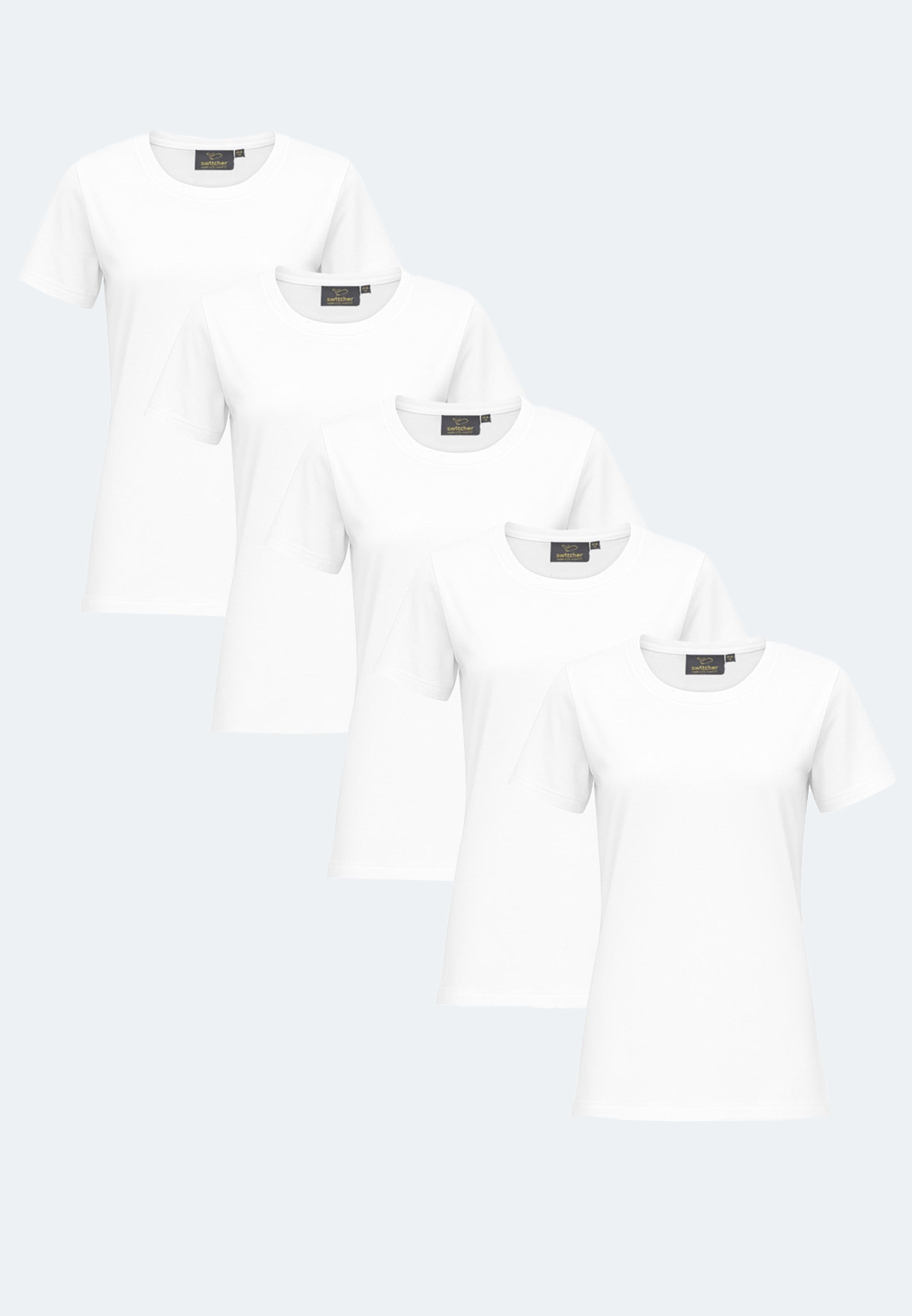 5er-Pack T-Shirt Bio Lady Gaia