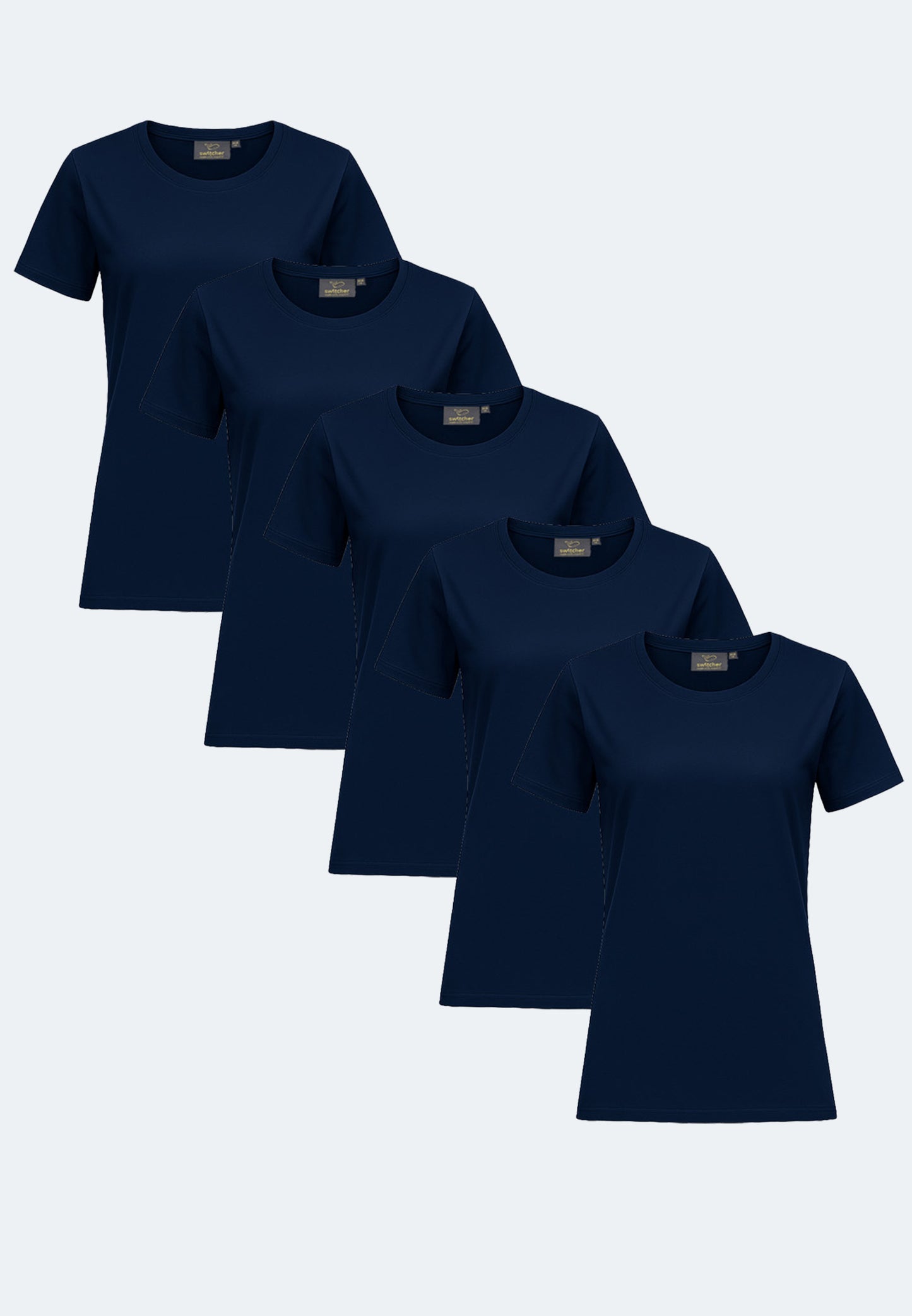 5er-Pack T-Shirt Bio Lady Gaia