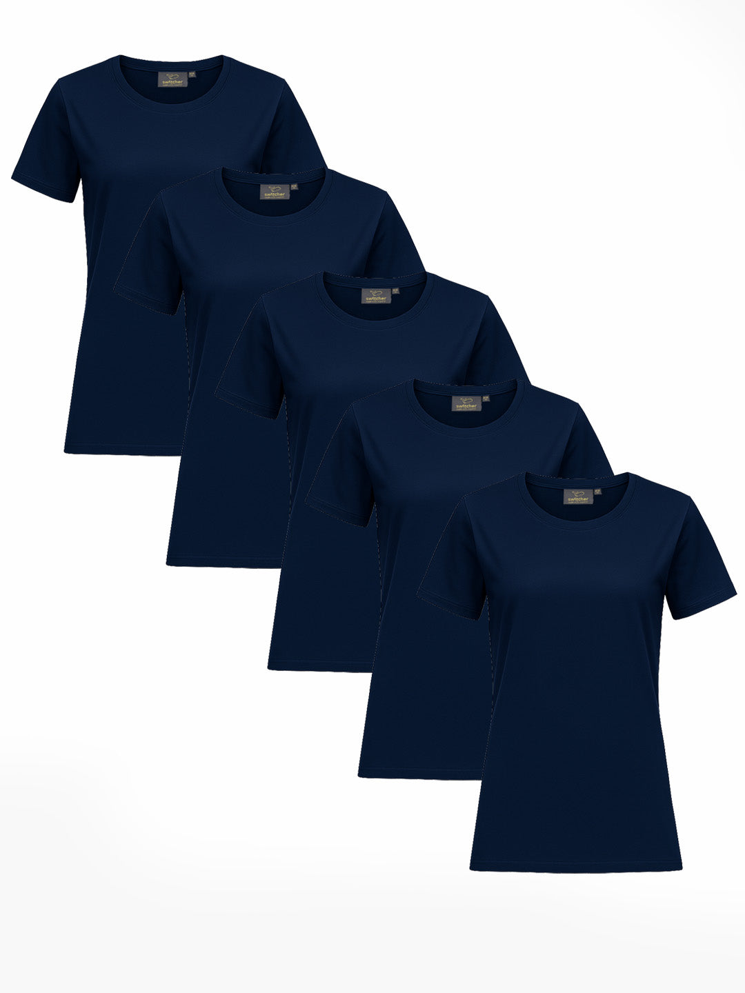 5er-Pack T-Shirt Bio Lady Gaia