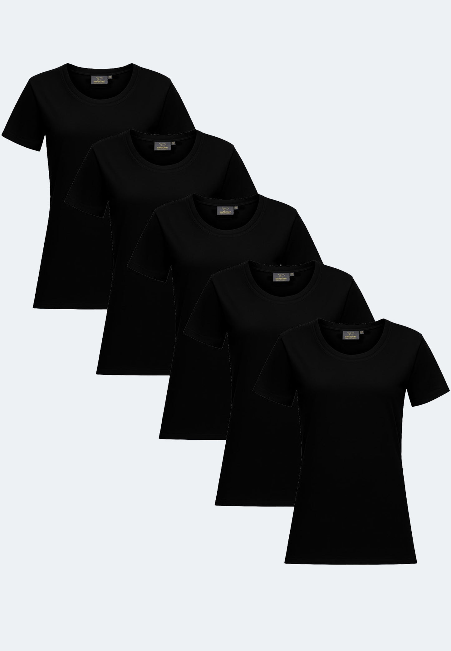 5er-Pack T-Shirt Bio Lady Gaia