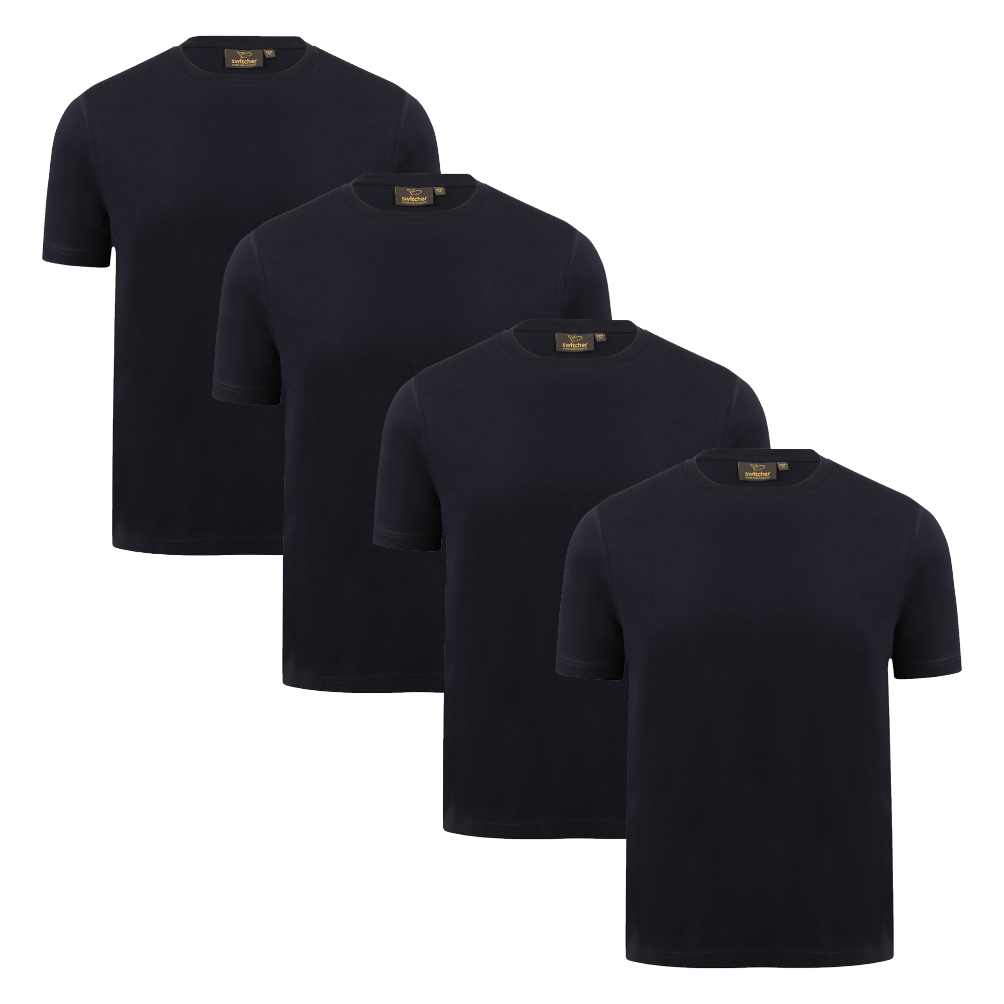 4-er-Pack-Regular T-Shirt BobII 2018