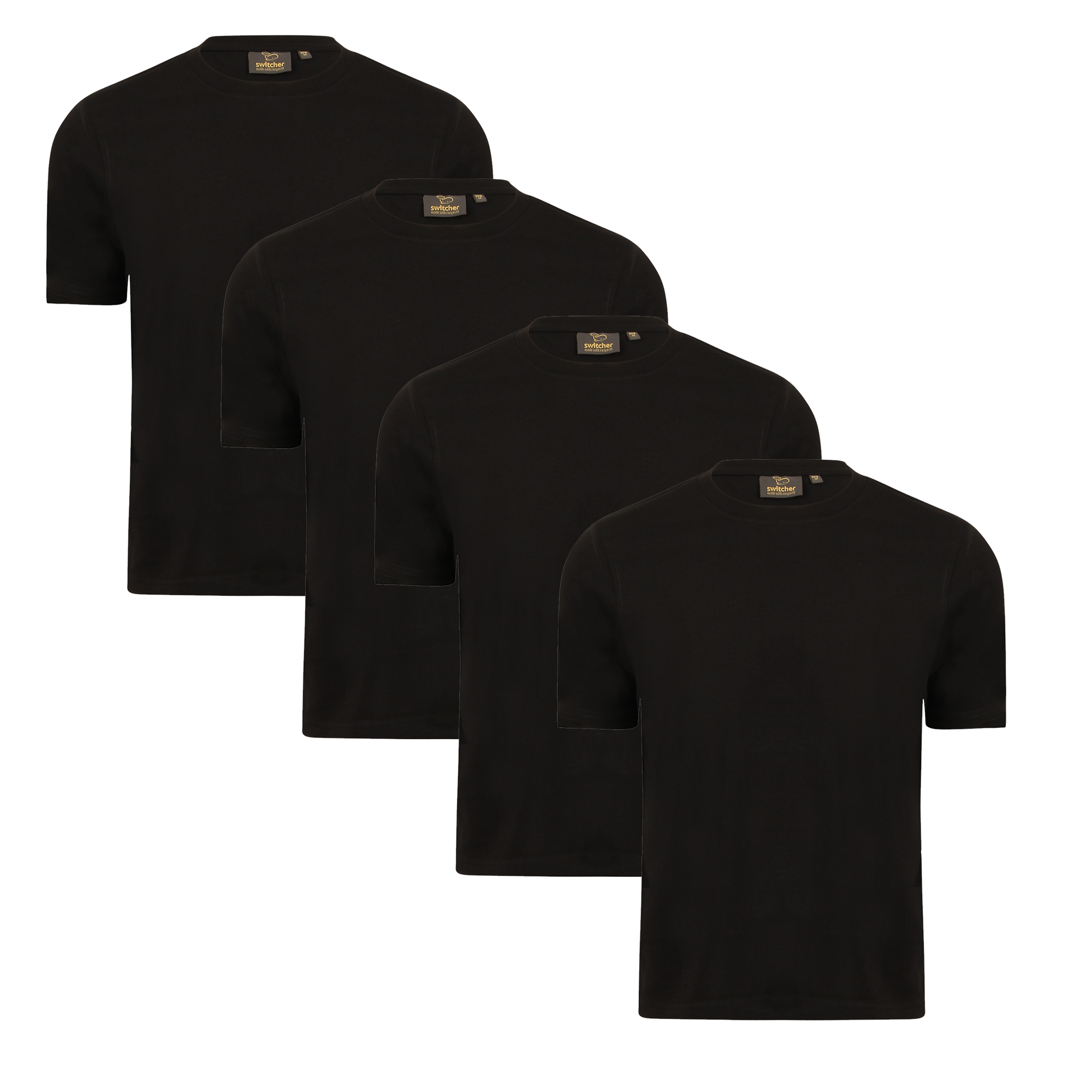 4-er-Pack-Regular T-Shirt BobII 2018