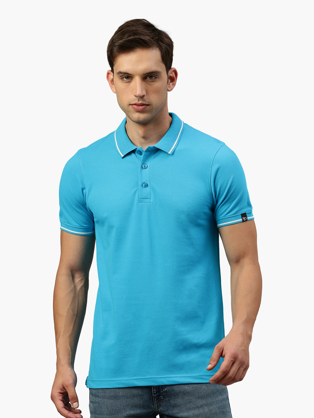 Switcher men&#39;s polo ben color/blue bay