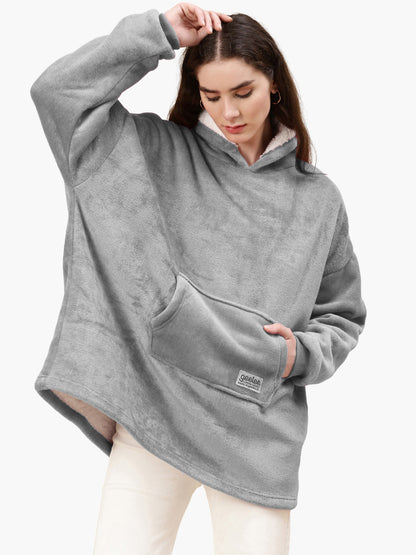 Geelee Plaid – der ultrabequeme Hoodie in Übergrösse